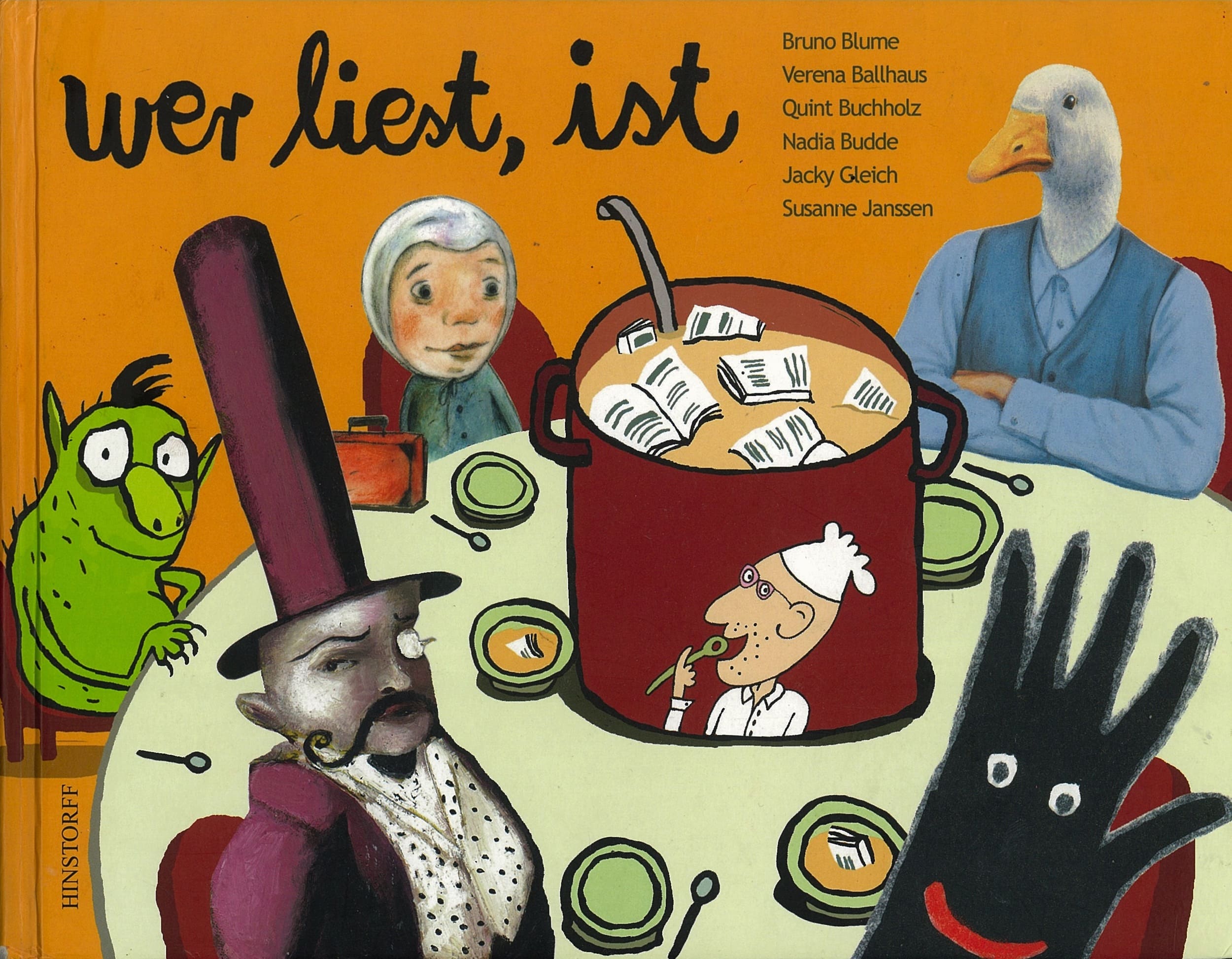Wer liest, istHinstorff Verlag Rostock,Deustch, 2006