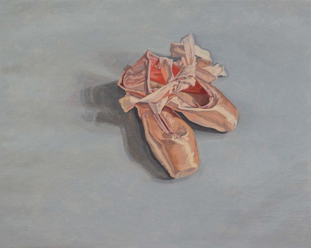 Apesanteur, huile sur toile, 116 x 114 cm, 2011-19