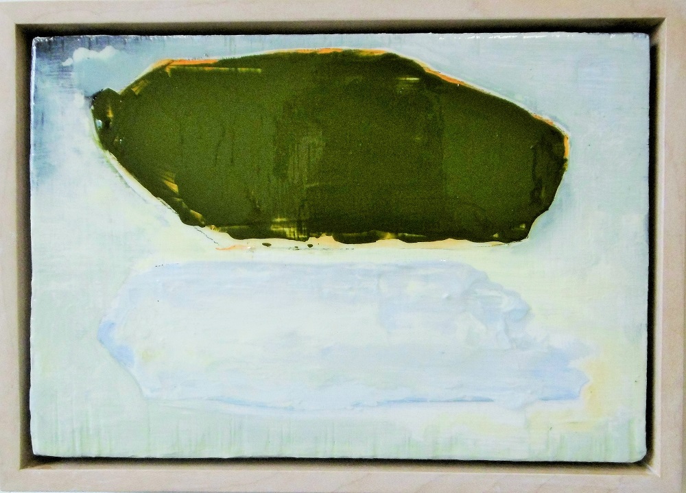 Meditation I, oil on canvas, 24 x 17cm framed, £450 