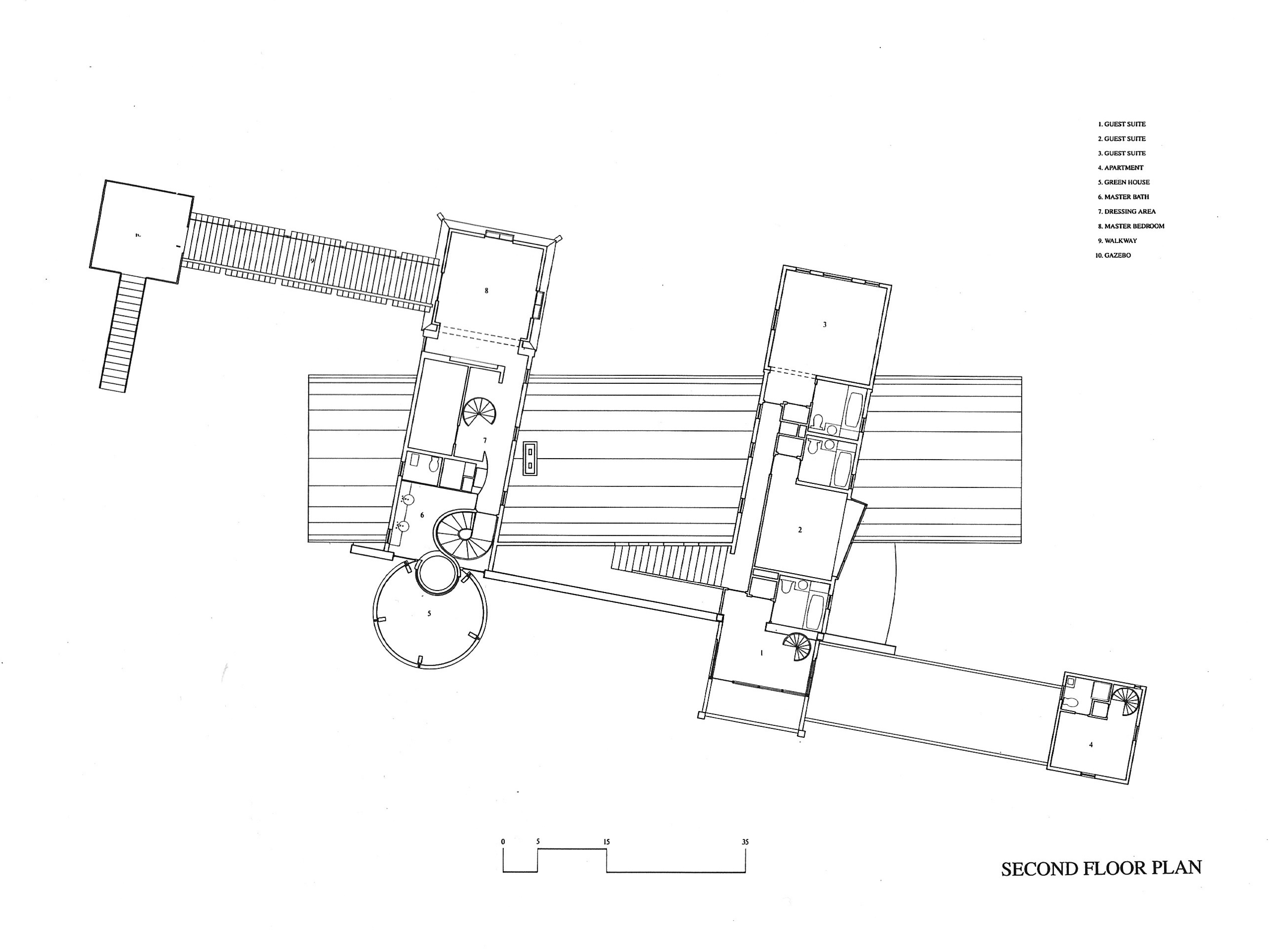 Second floor plan