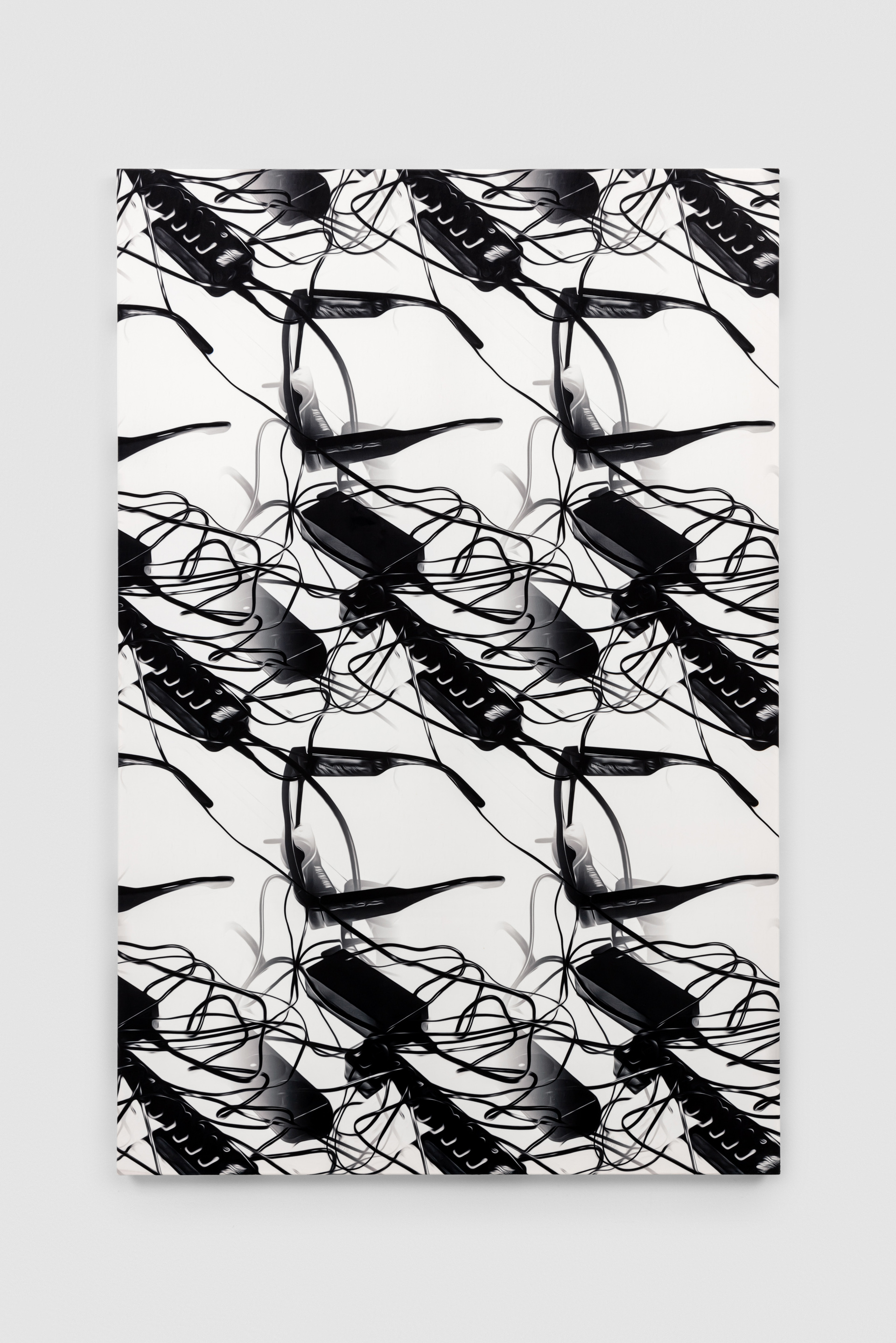 Kabelsalt, 2023, C-type print on soft velvet, 190cm x 125cm x 5cm, unique. 