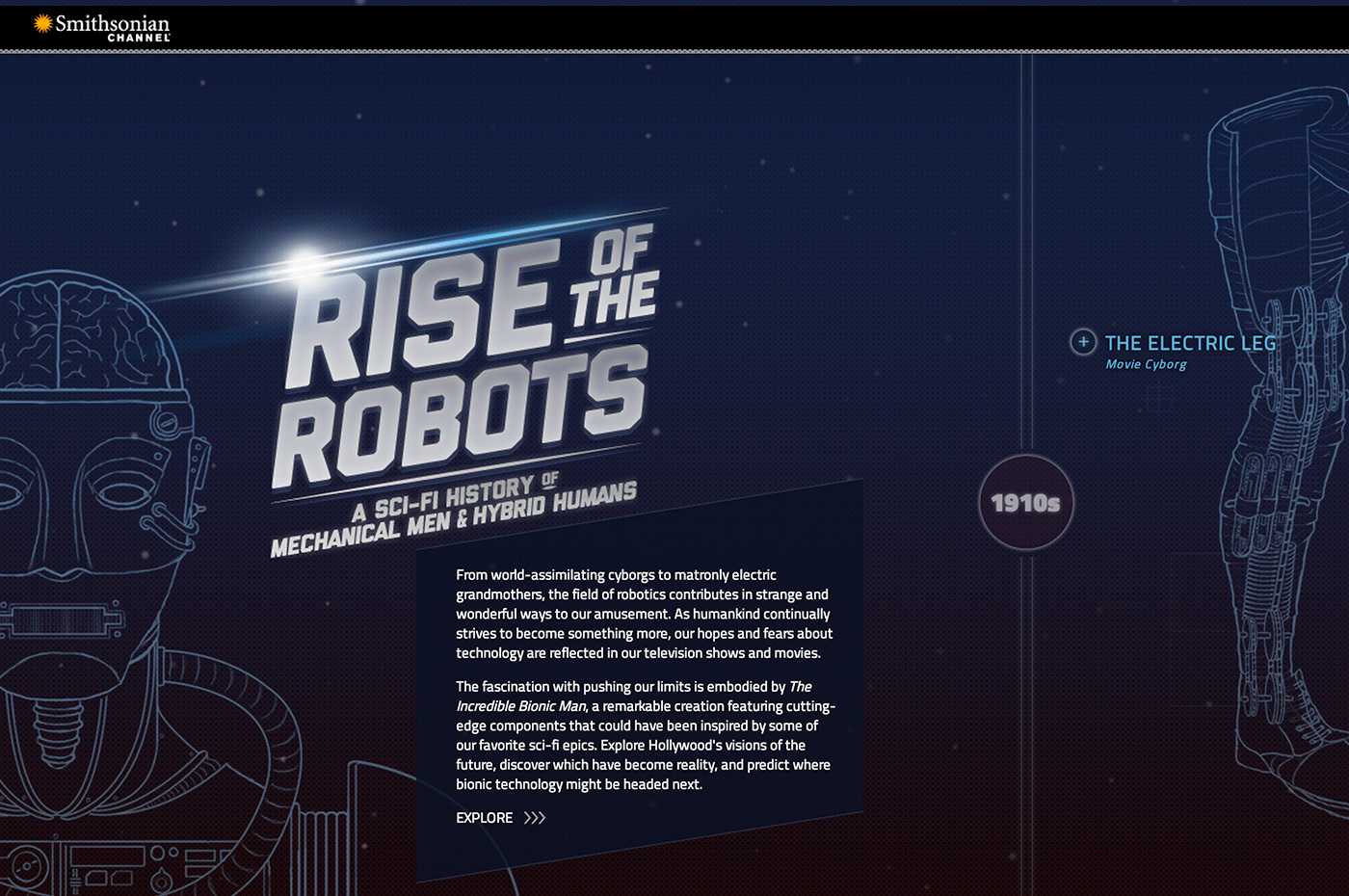 Smithsonian: Rise of the Robots Touchscreen Museum Installation - Teresa  Van Wagner