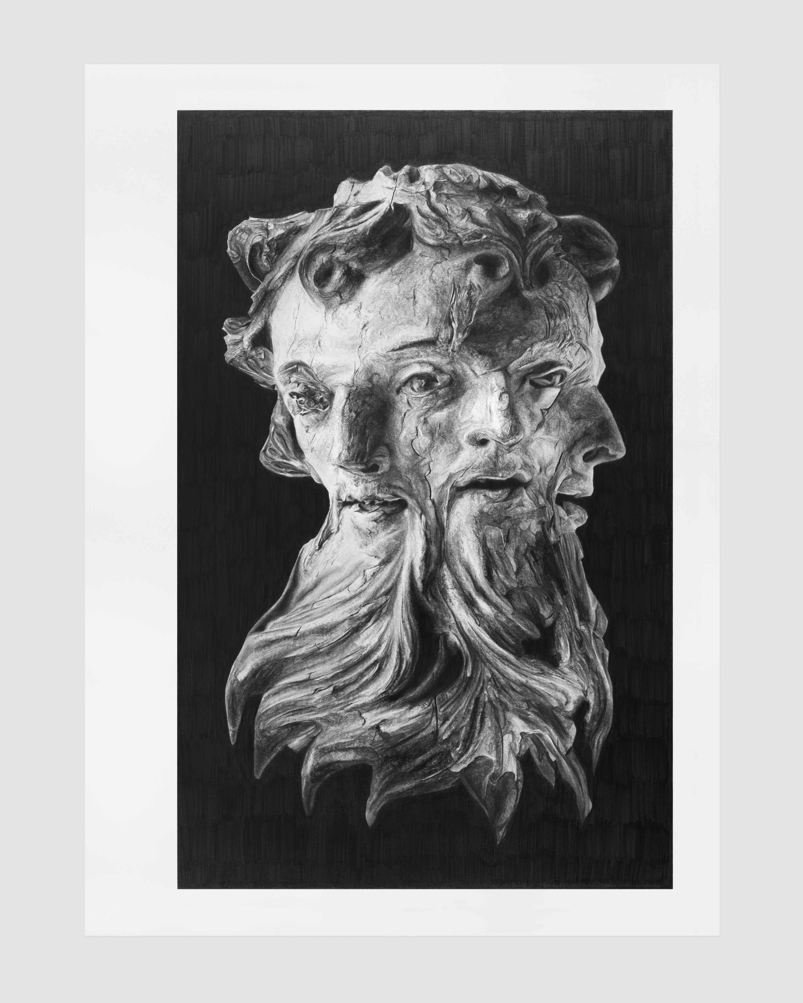 Pencil on paper, 56 x 41 cm / 22 x 16”. 2025.