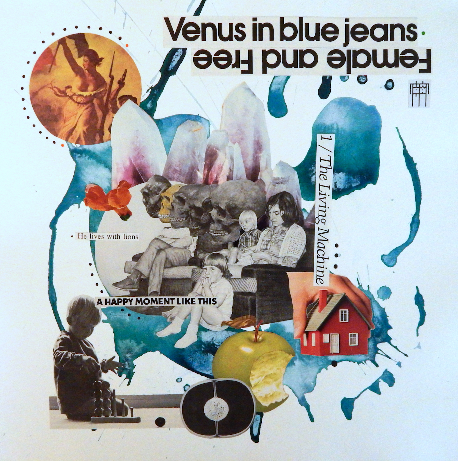 Venus in Blue Jeans (2018), 15"x15"