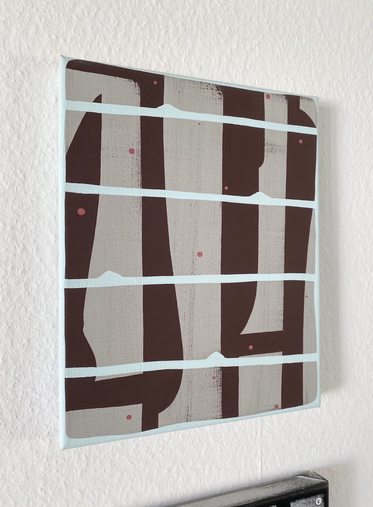 'Roommate no 5' (collector's title), 2004, acrylic on canvas, 30 x 25 cm, private collection