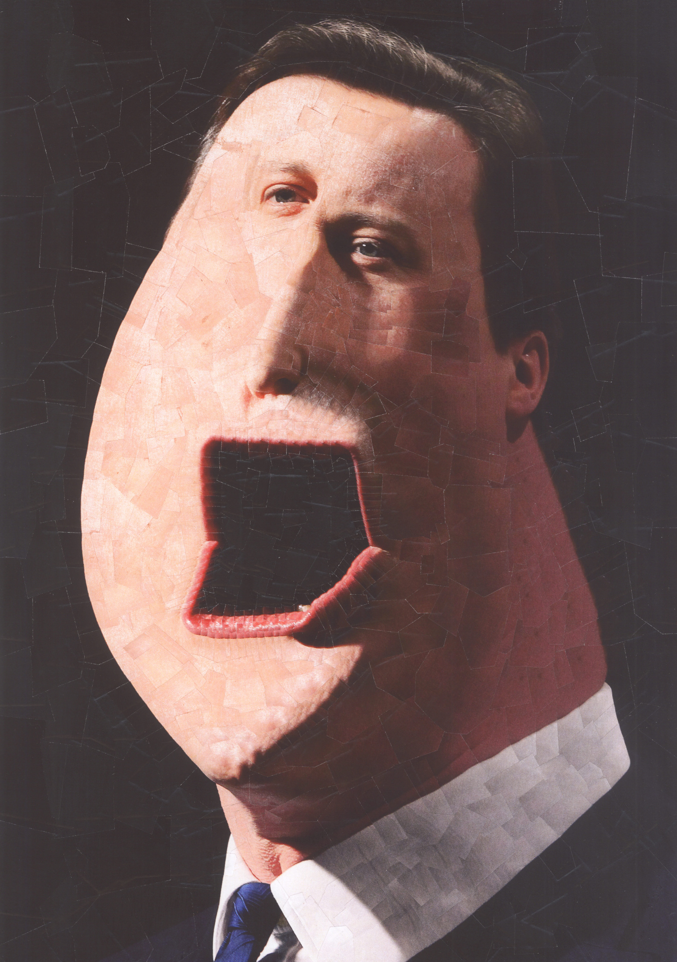 David Cameron, 2010, 11.6 x 16.5 inches
