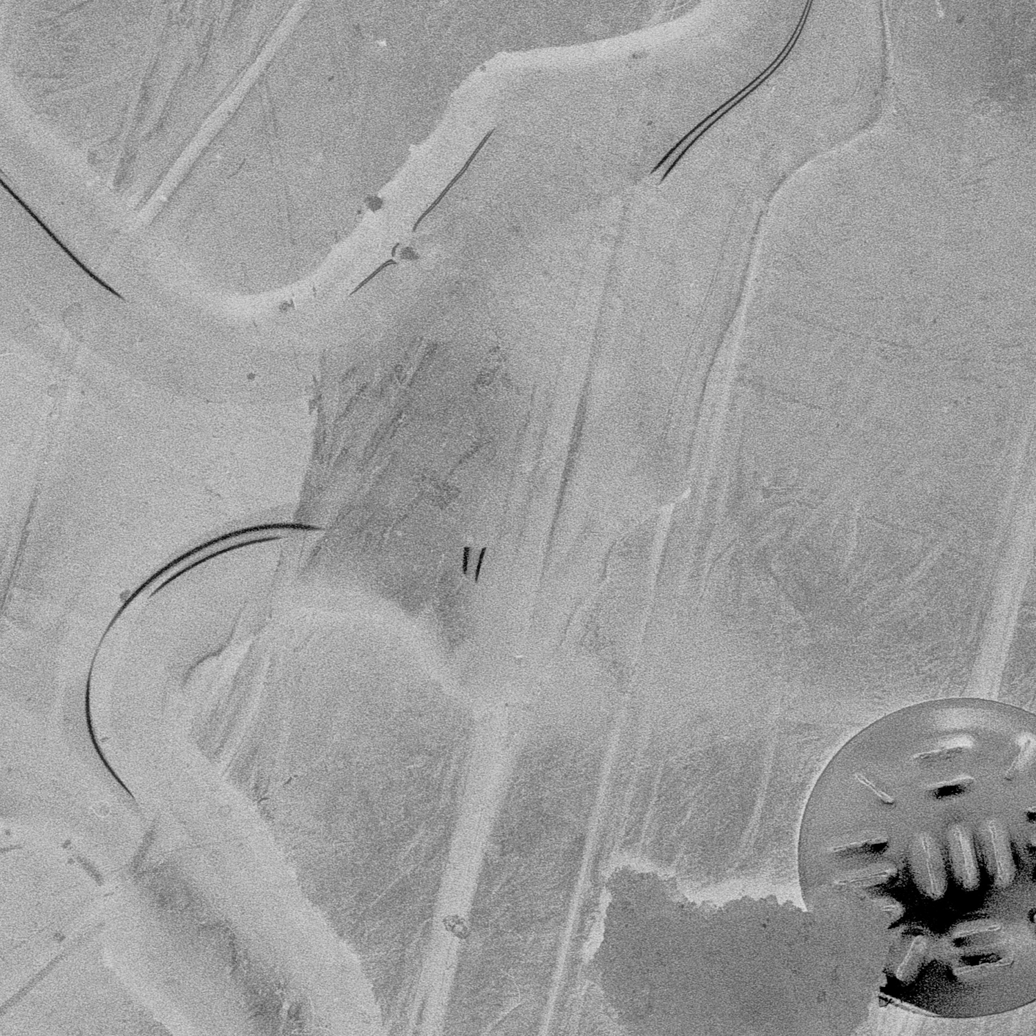 Via self-assembly, 2018, [21cm x 21cm] Memo Gallery, London  Hole punched Giclee prints  