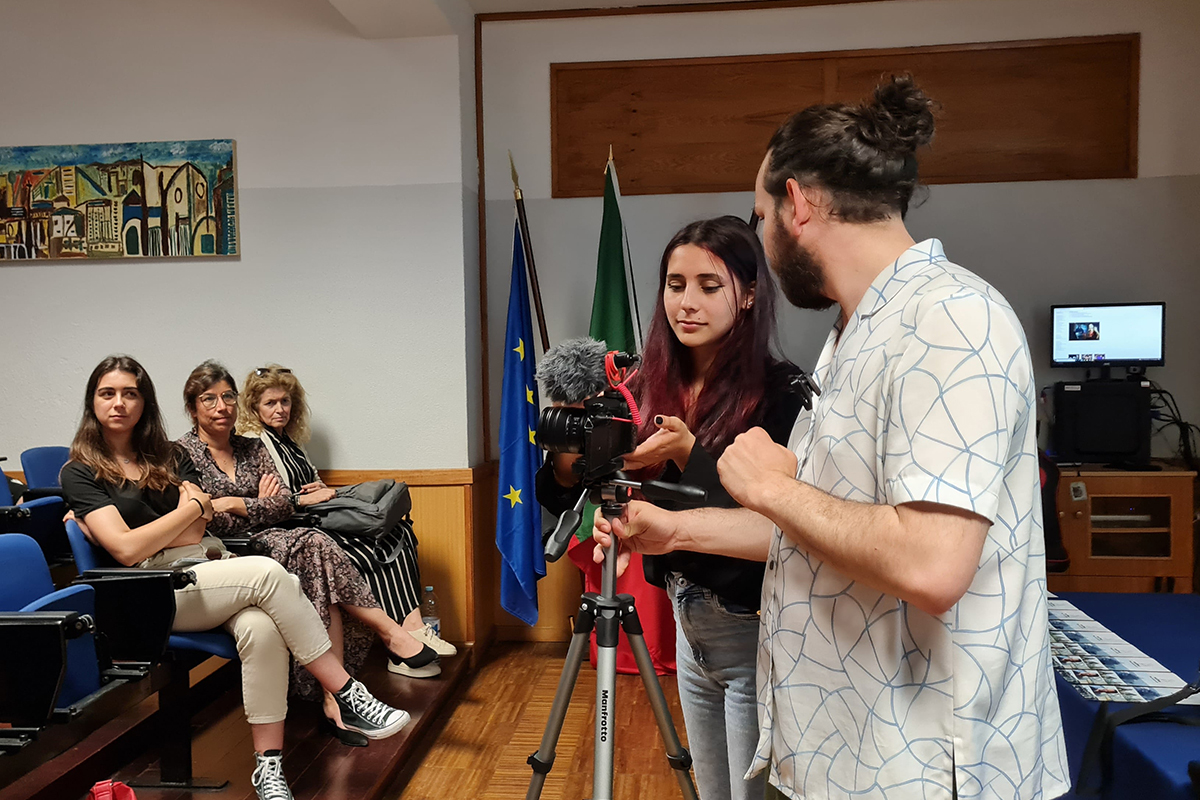 Intervention au groupe scolaire Pinheiro e Rosa, Faro