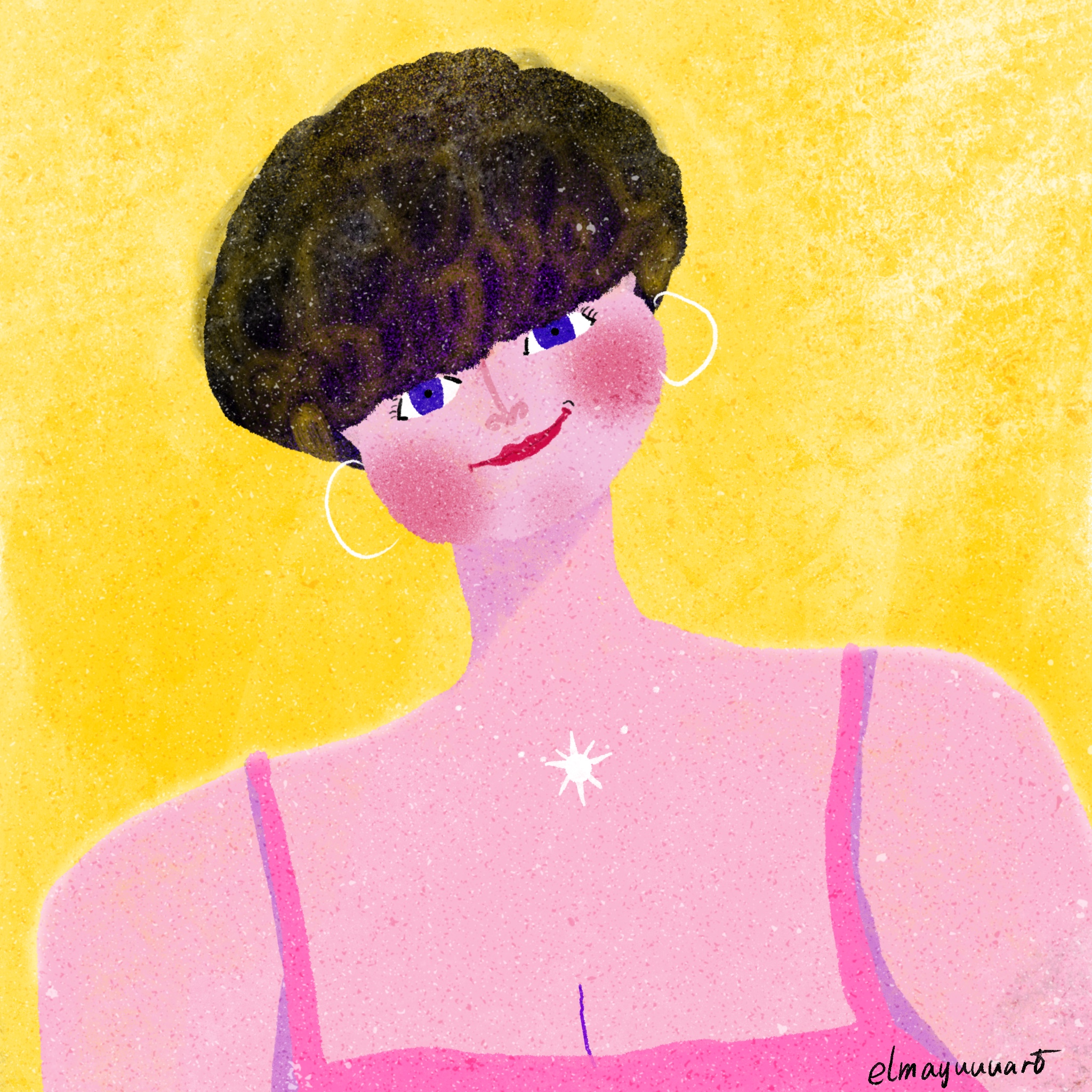 Portrait(I LIKE the short hair style)