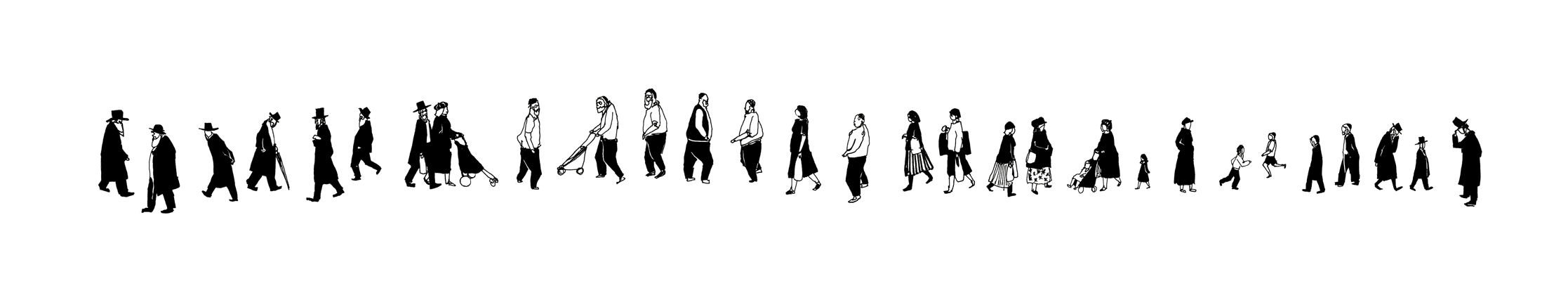 Dejabu in Stamford Hill / 2010 / 755 x 137 mm