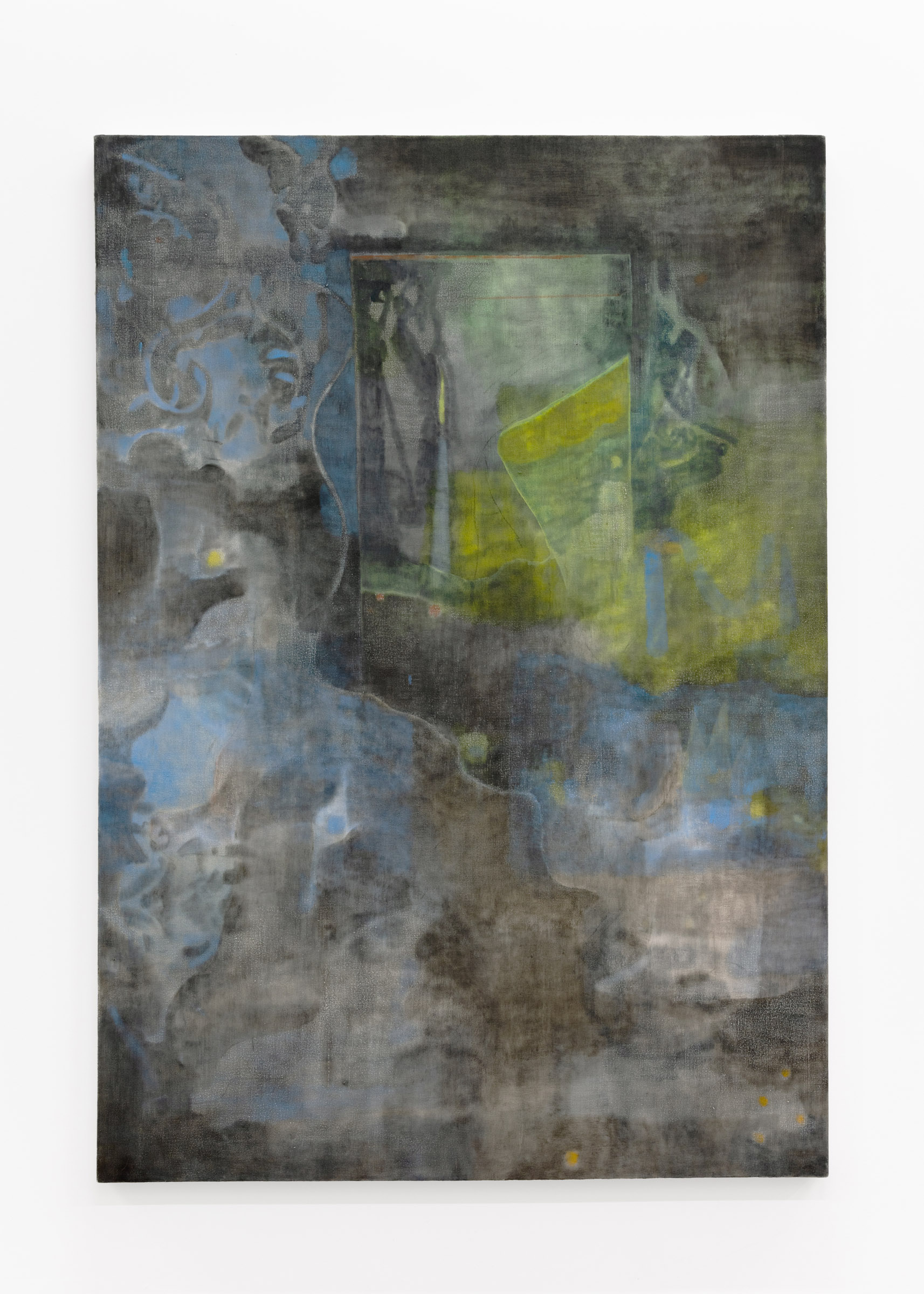 Hovering Garden, 70 x 52 inches, oil on canvas, 2020