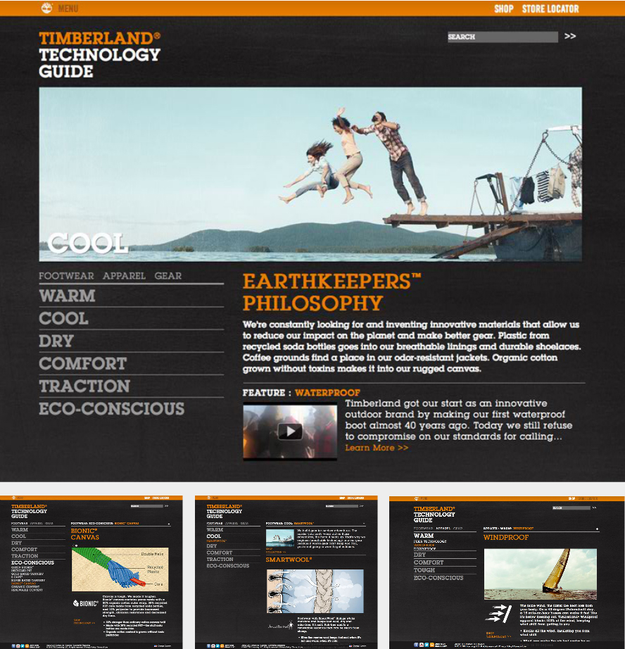 37. TIMBERLAND Technology Guide Design, Created for Timberland