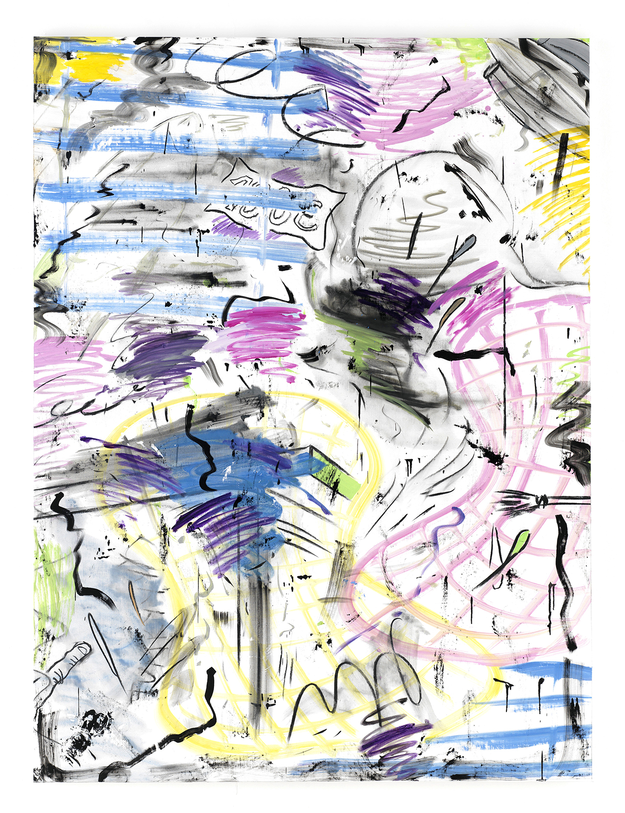 100€ JALOUSIENTRICK2017 200 x 150cmOil on Canvas