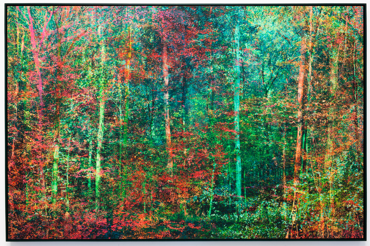 "Songe d'un printemps d'automne", 130x85cm, 2022