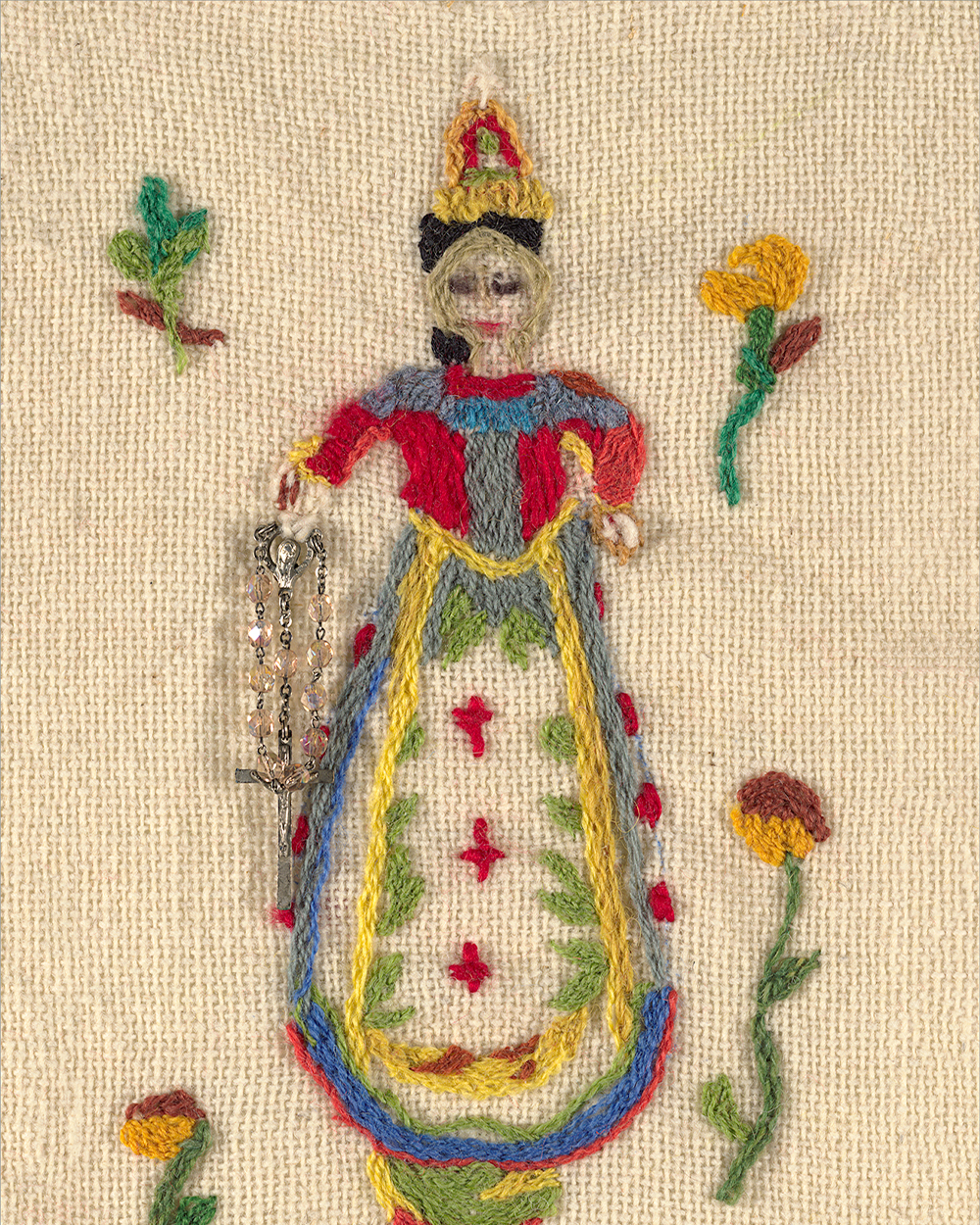 Our Lady of the Rosary, archival print