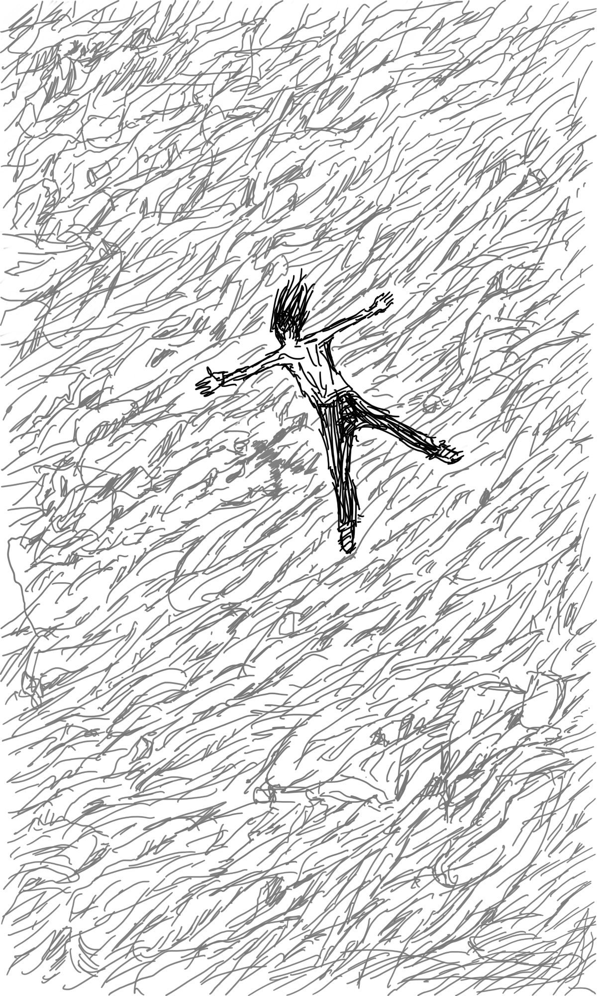 낙하/비행_Falling/flying1_digital drawing_2020