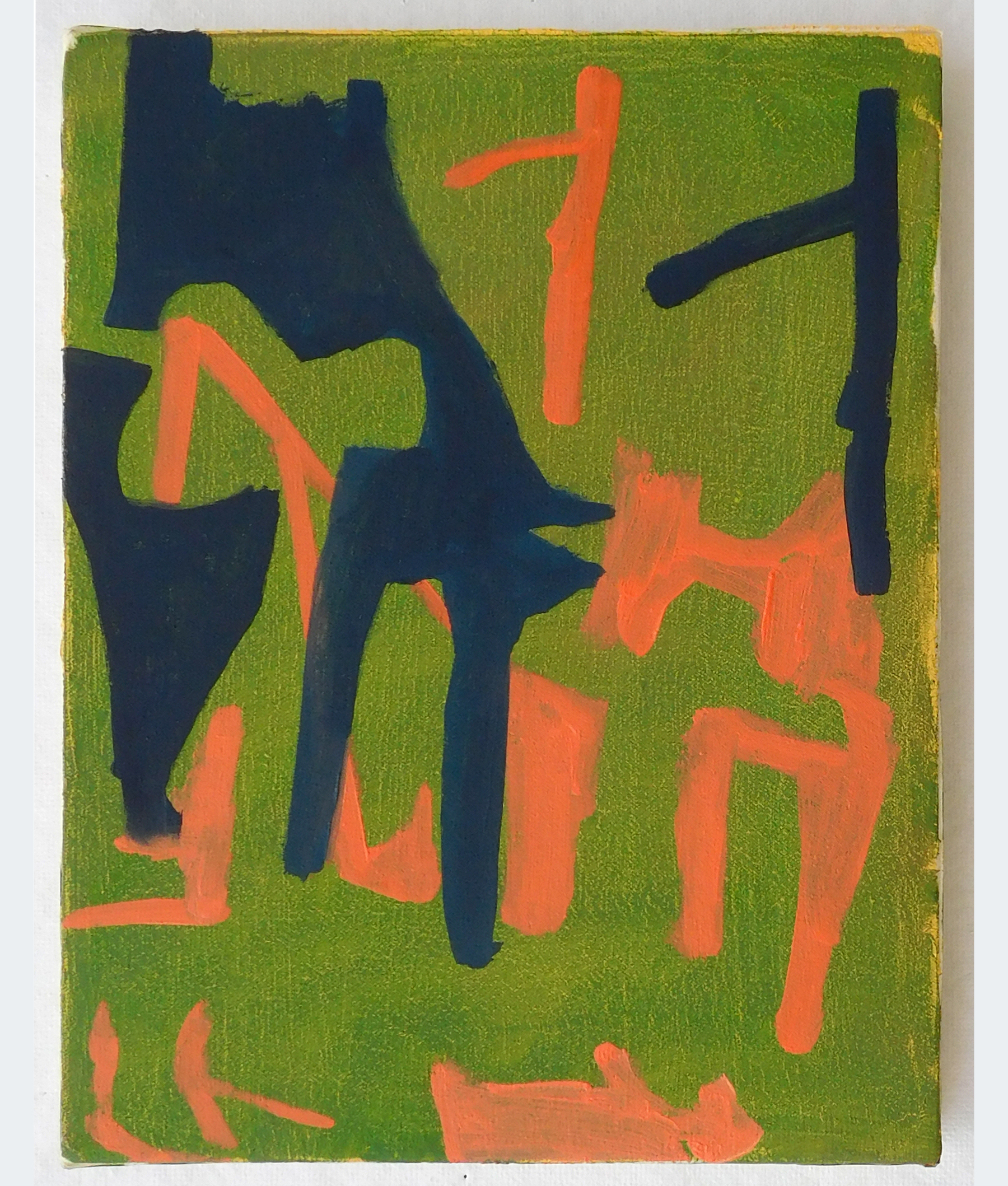 untitled (repeat 2). oil on canvas 11"x14"
