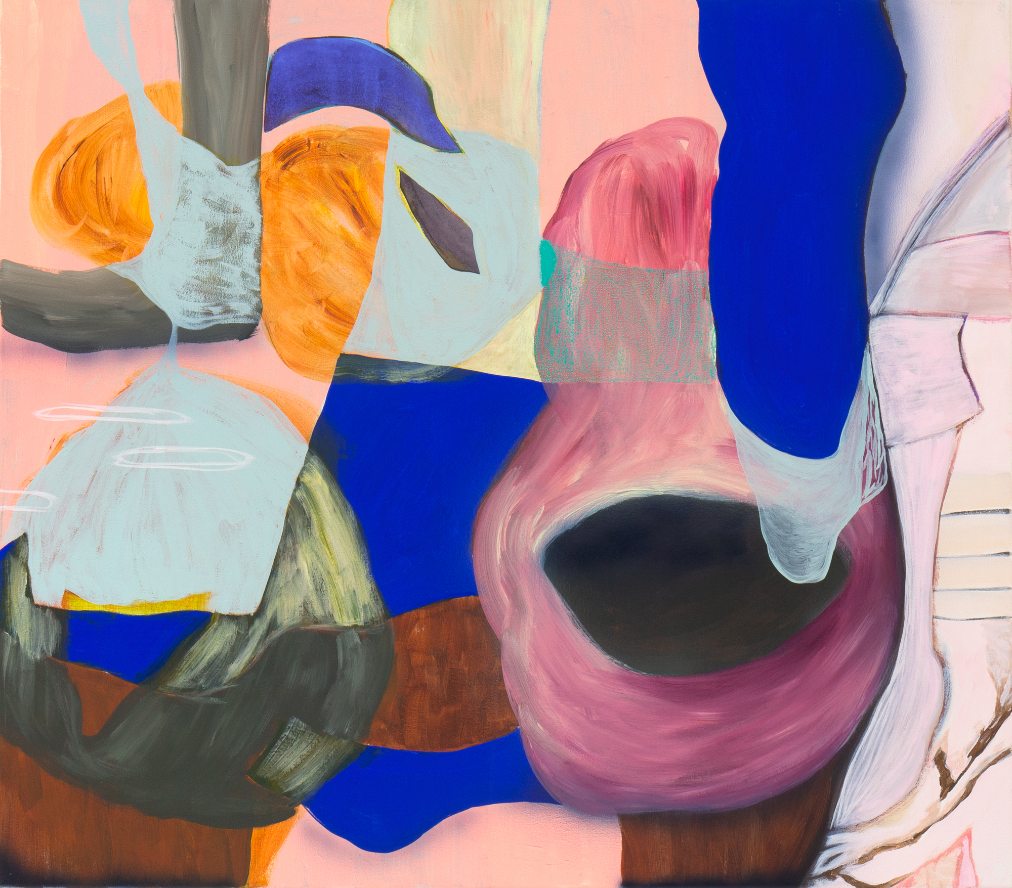 It's hot in the shade, 75 x 85 cm