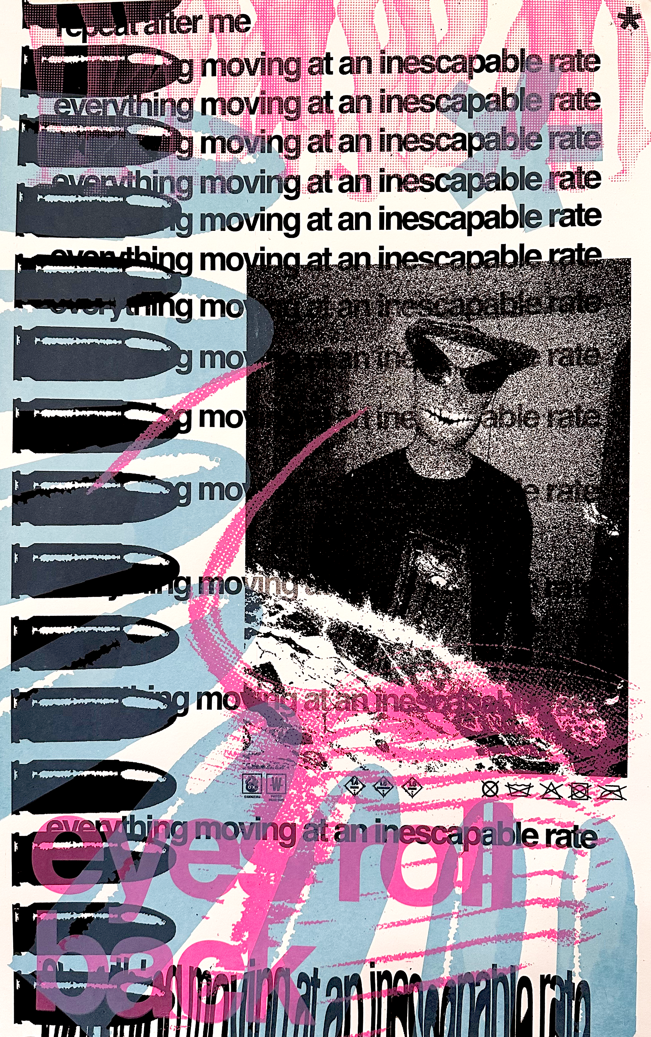 TERMINAL VELOCITY screenprint (22"x14")