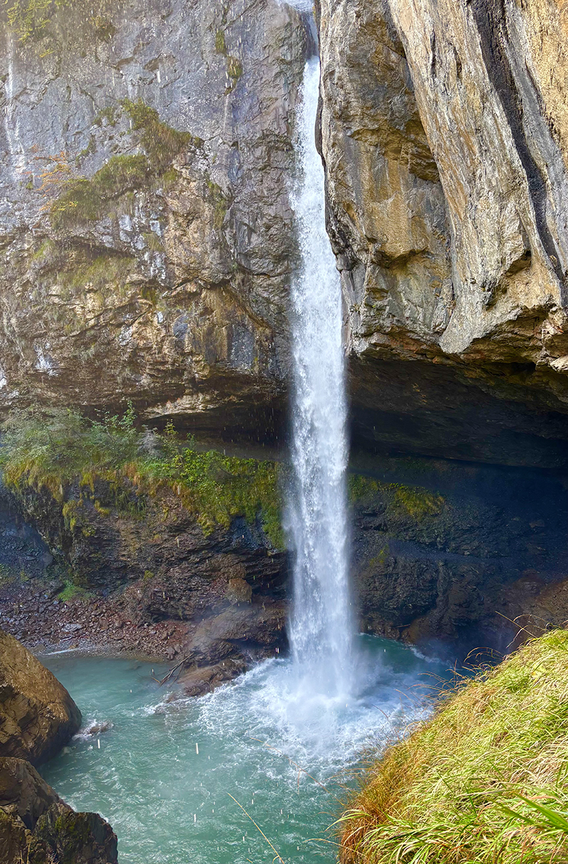 &laquo;Mein Lieblingsort in Linthal ist der Berglist&uuml;ber. Ich besuche ihn zu jeder Jahreszeit.&raquo; Claudia