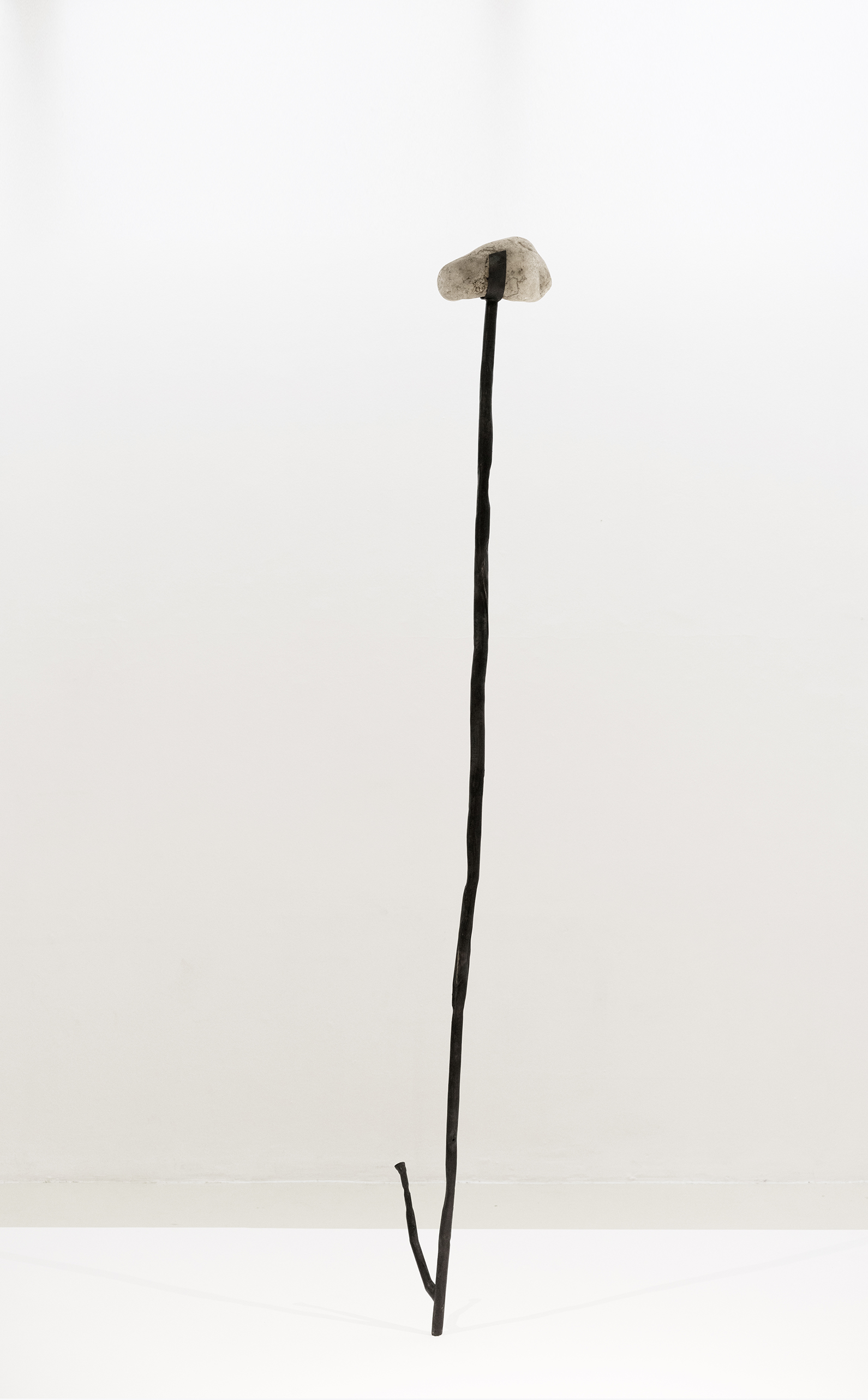 Stone, Oxidized Metal, stone, 230x20x20, 2017