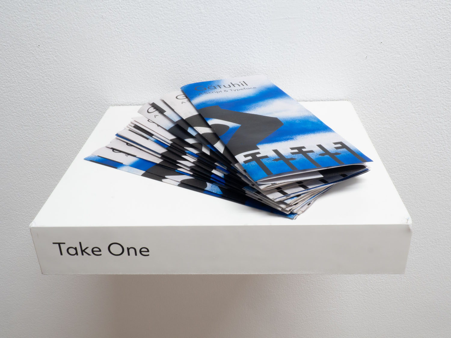 Type Specimen TakeawayNewsprint, Spraypaint, Risograph, 12&rdquo;x9&rdquo;, 2022