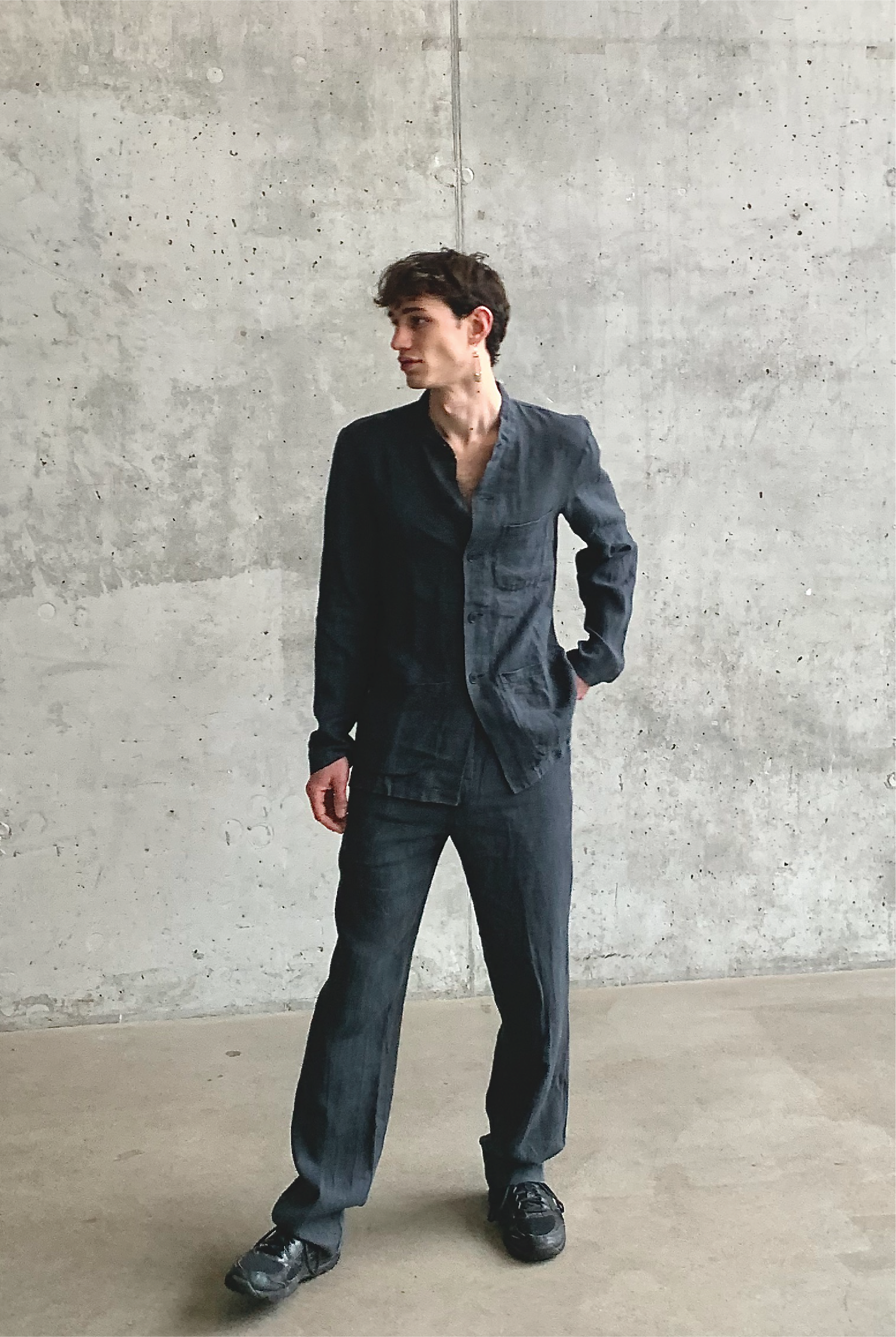 AGNÈS B LINEN SUIT Out of stock