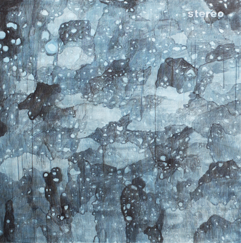 "St Blue", 2012, Acryl on canvas, 150x150 cm