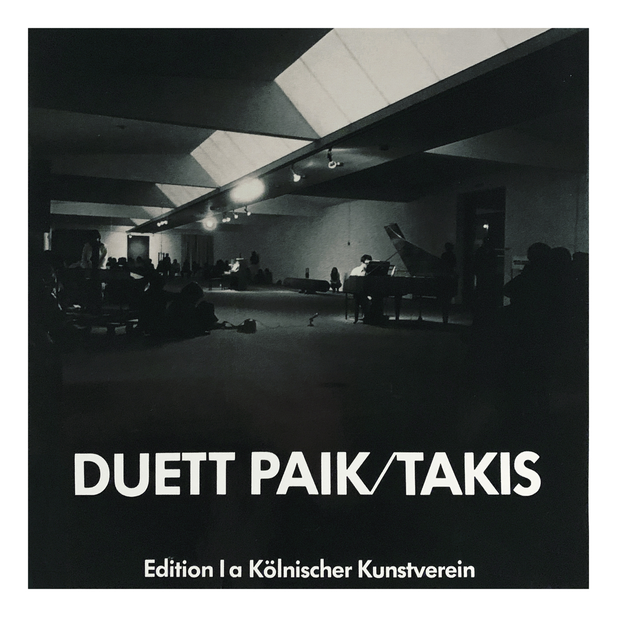 Edition Kölnischer Kunstverein 1 Takis / Nam June Paik - Duett | Takis - Klangraum Design: Lothar Schnepf (photography)