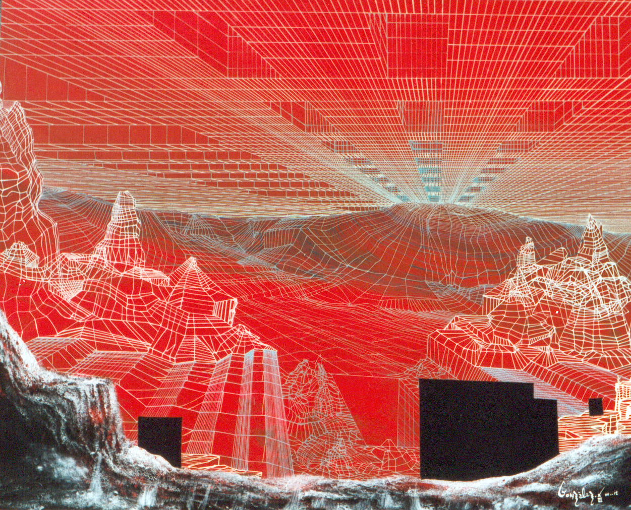 Return From The Fourth Future(81,5 x 65,5 cm)