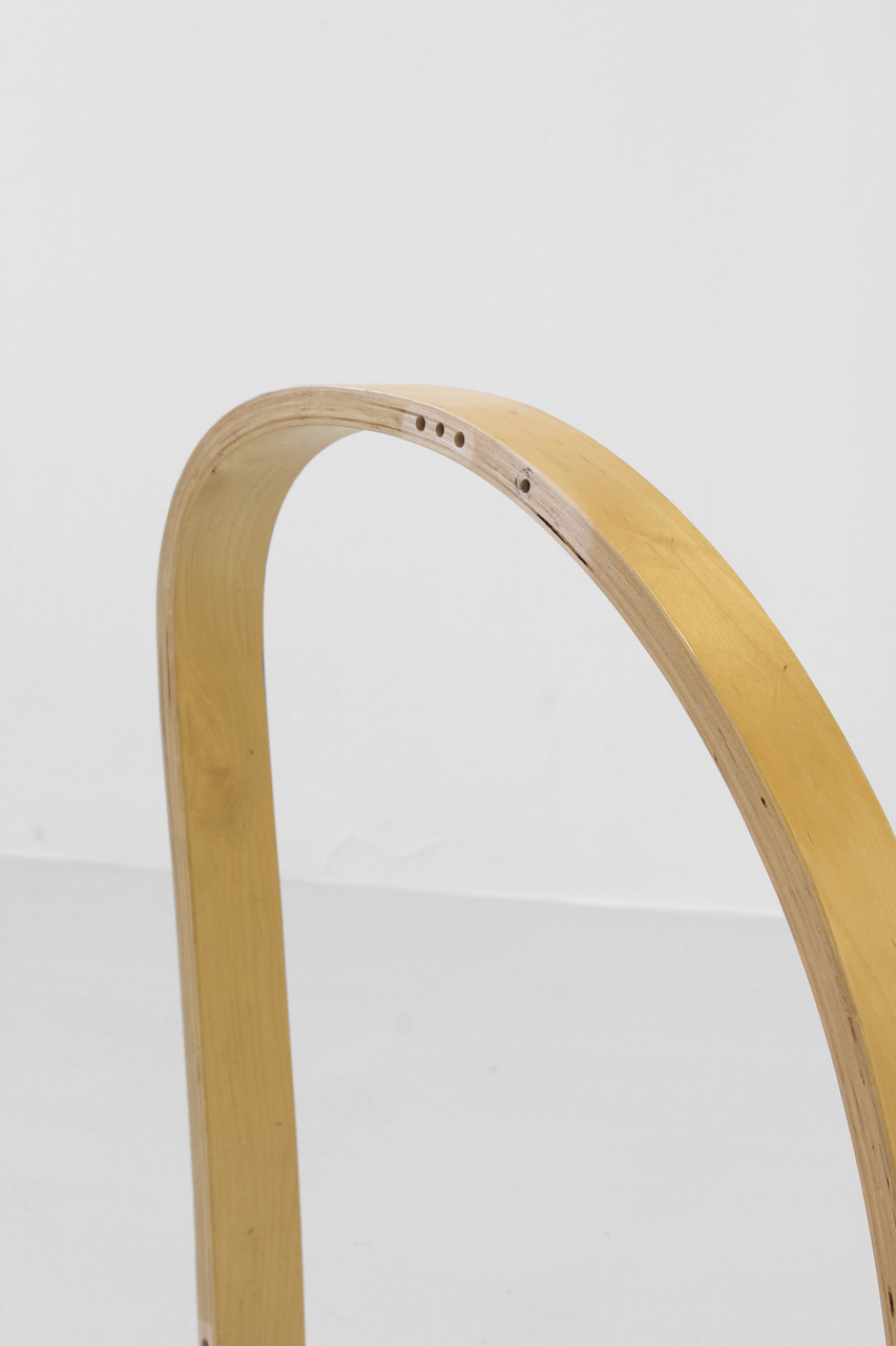 ONE KNEE MISSES THE OTHER, 2018. Close-up.