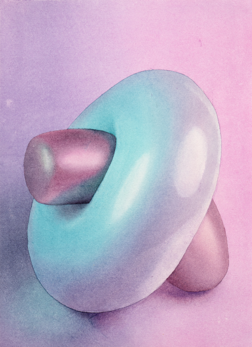 untitled, watercolor on paper, 30 x 21 cm, 2023