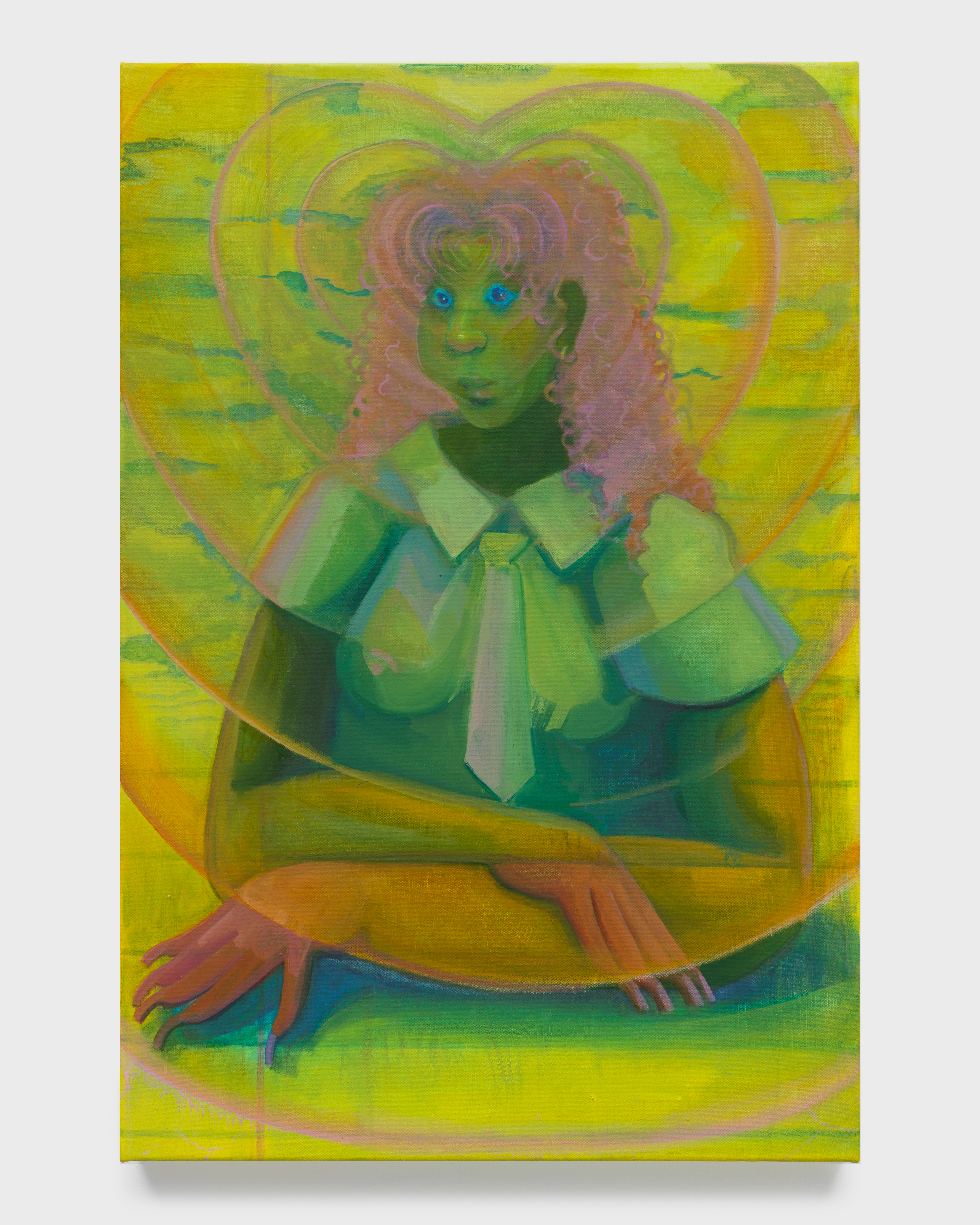 transexual fruition, 2024, oil on canvas, 36x24"