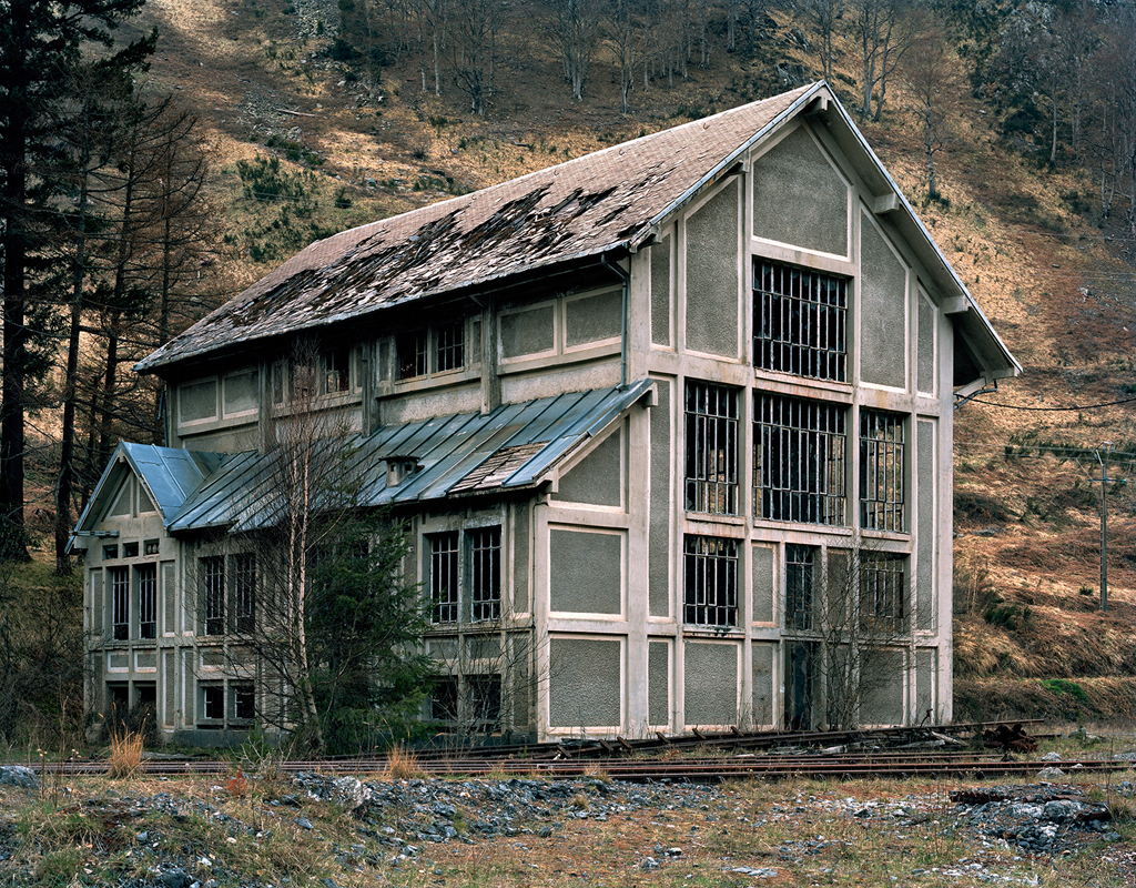 Les forges d'Abel, Pyrénées, 2007, 80x100 cm