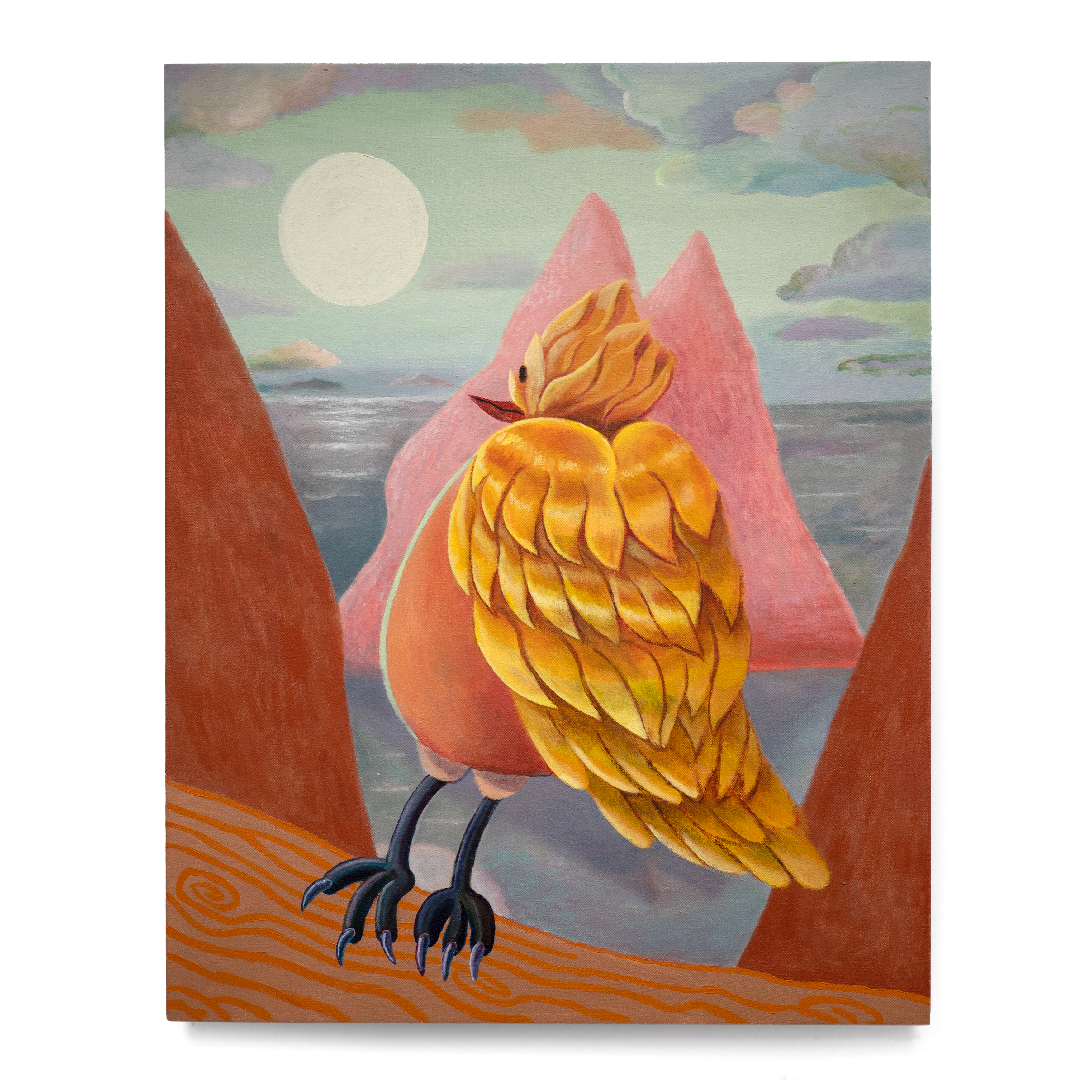 Belonging, 2022, acrylic on canvas, 30 x 24 inches.