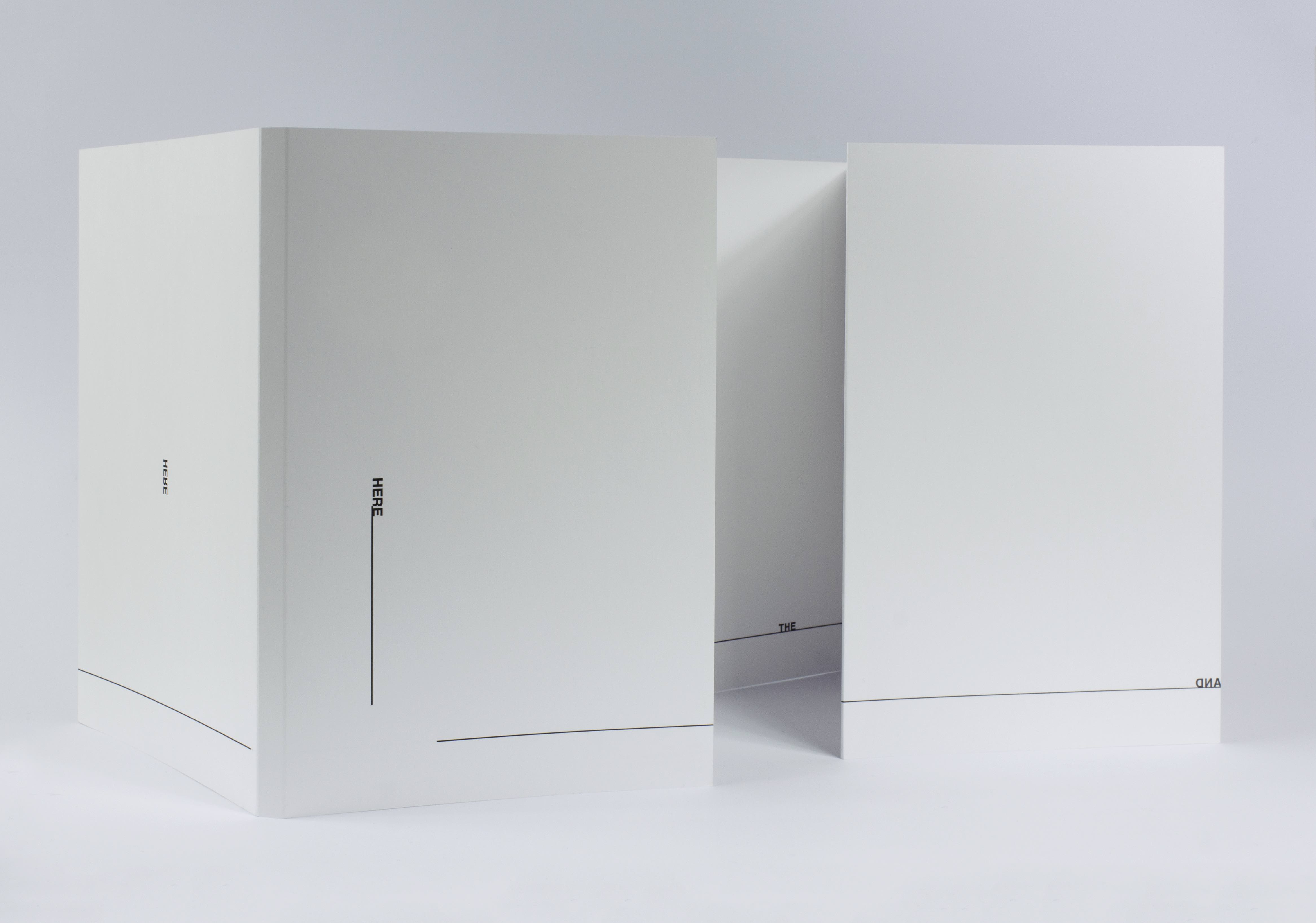 alt="Peter Downsbrough here leporello spread"