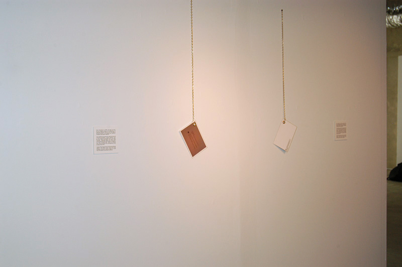 Postcard For The Los Angeles Museum of Contemporary Art (Gallery Installation)