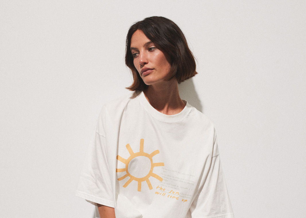 "the sun will come up" – tee