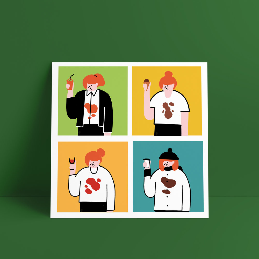 Seasons  • 30x30cm • €25