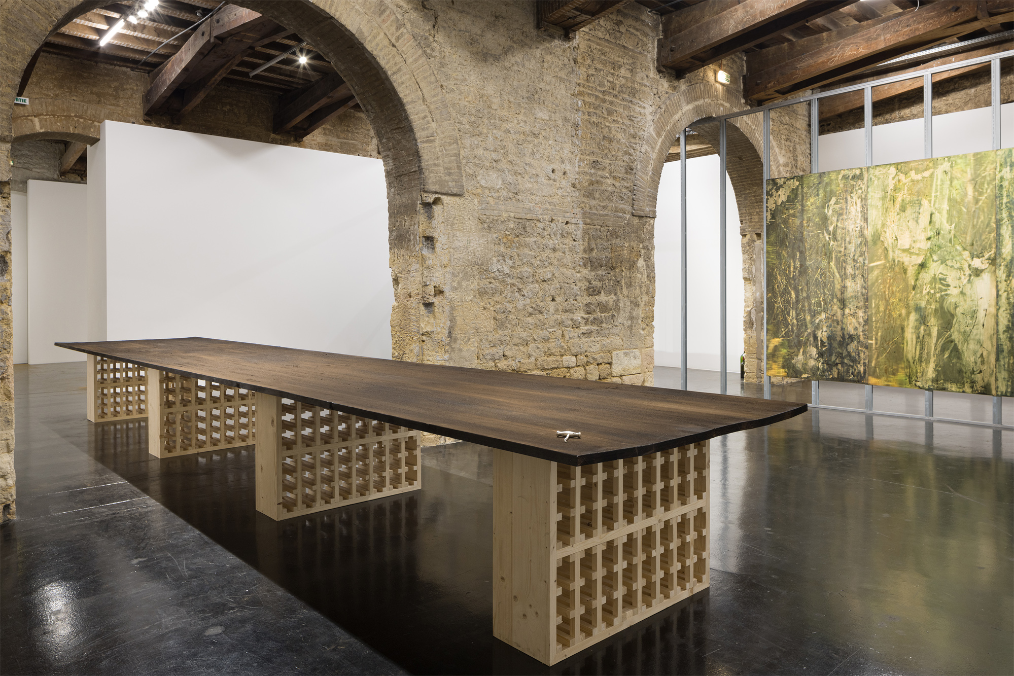 Who’s next ?, 2021. Pine and Fire