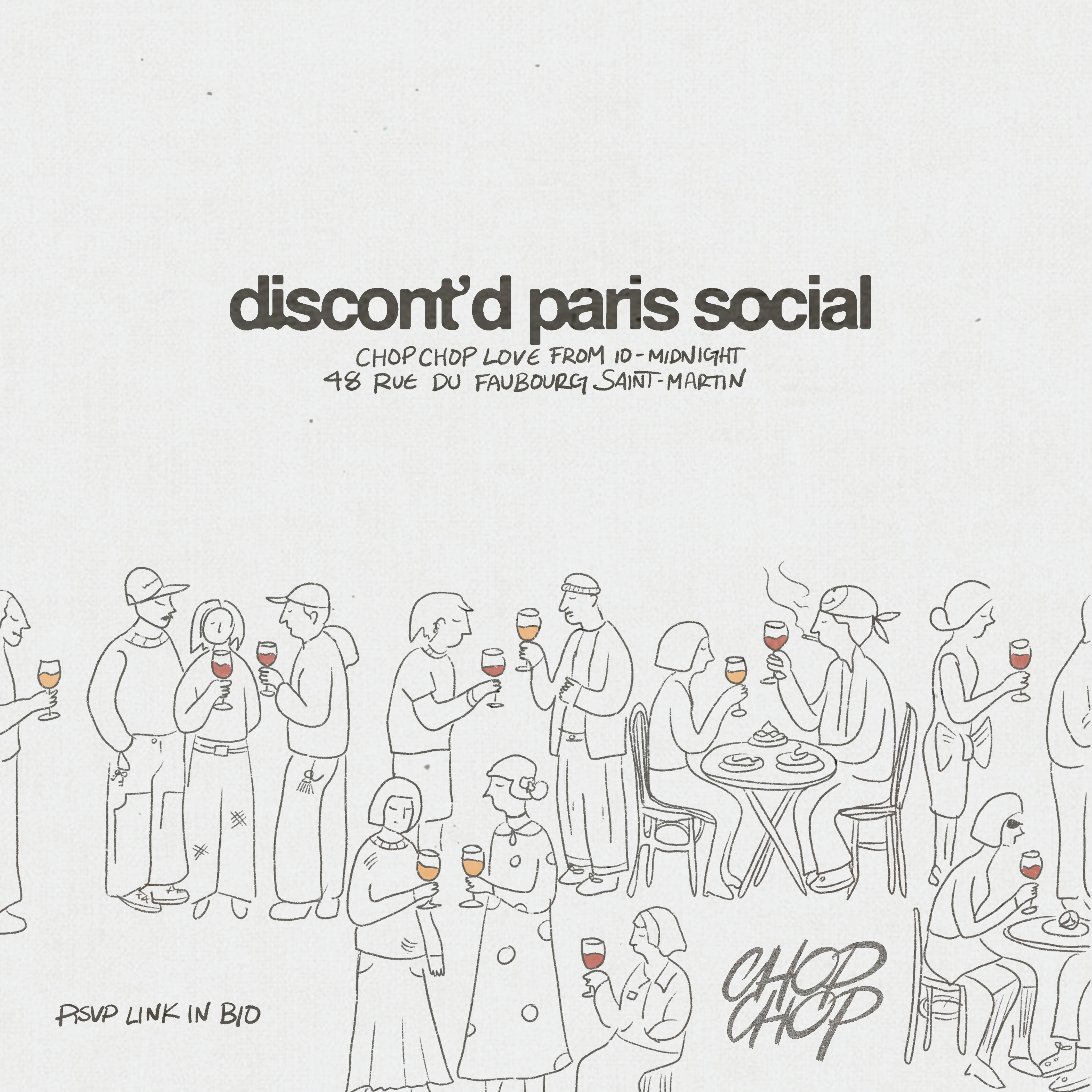 PARIS SOCIAL FLYER, 2025