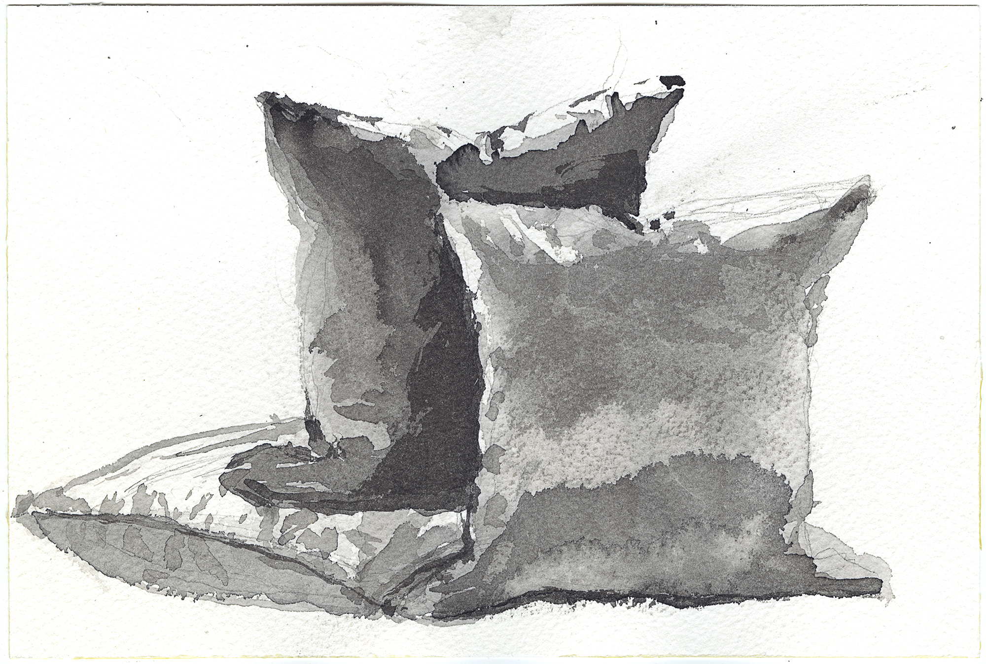 2018, Ink on paper, 6" x 9"