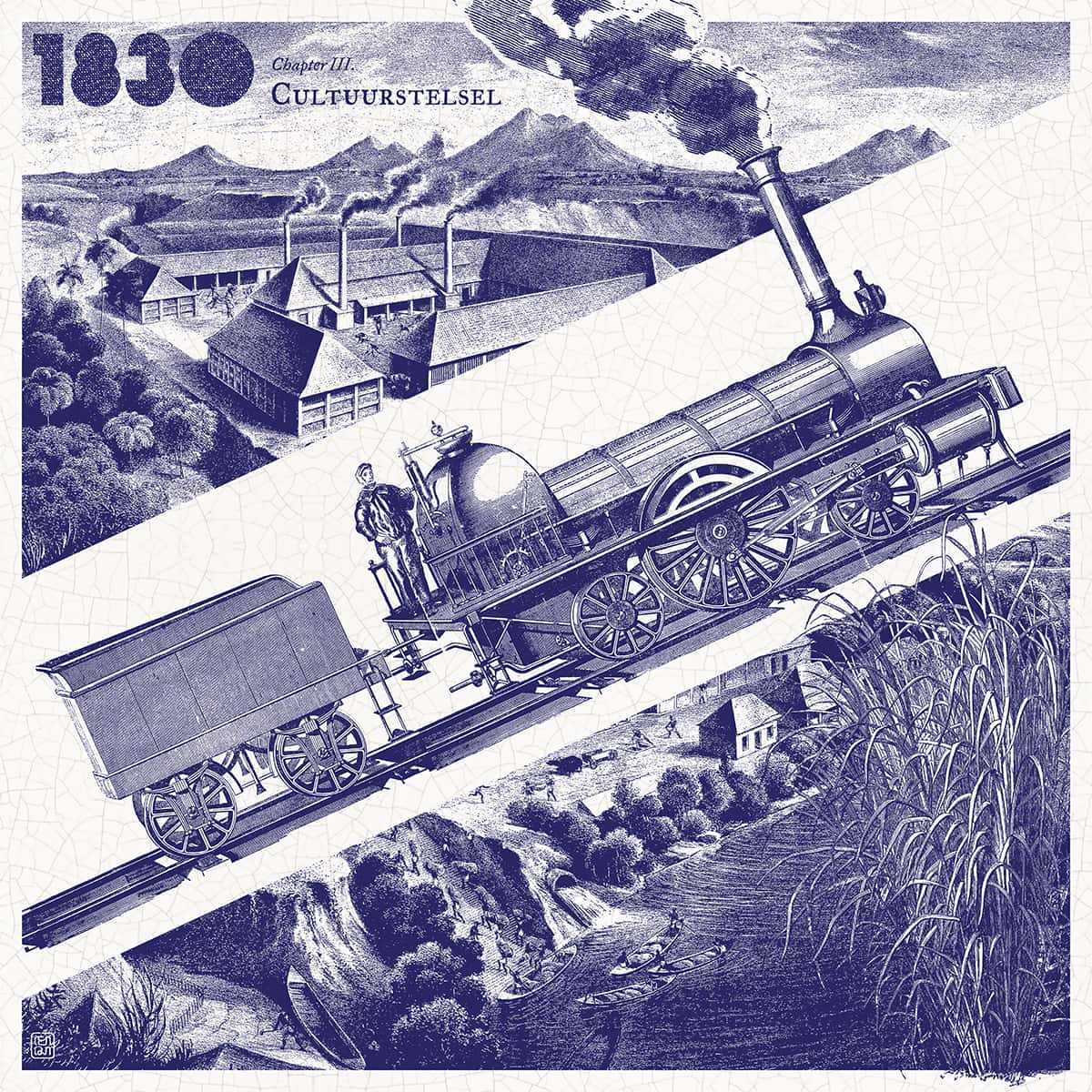 This sugar mill in Serpong and the railway construction are among the many radical changes that reshaped Java’s landscape and culture under the Cultivation System.