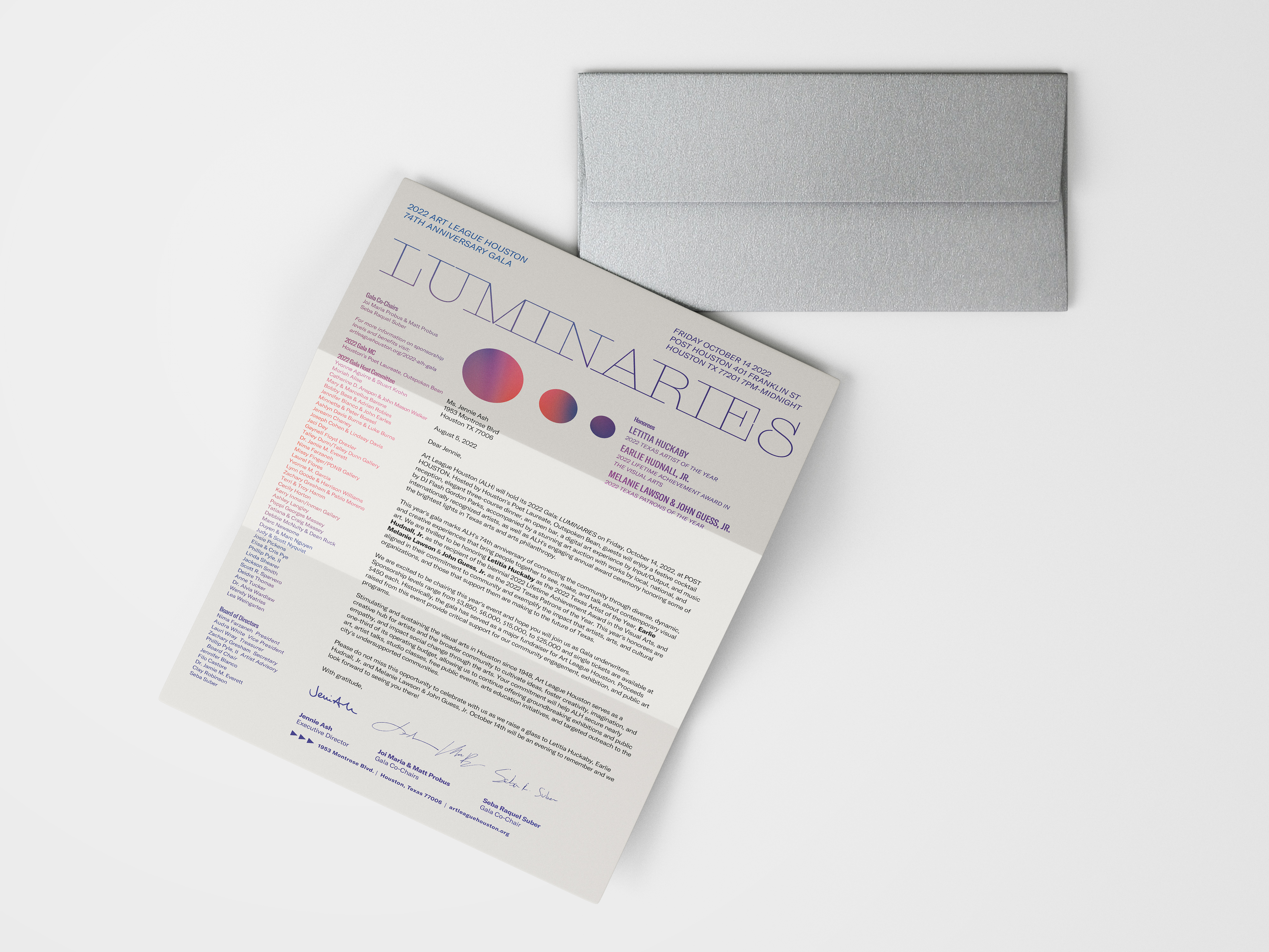 Presale Letter Suite