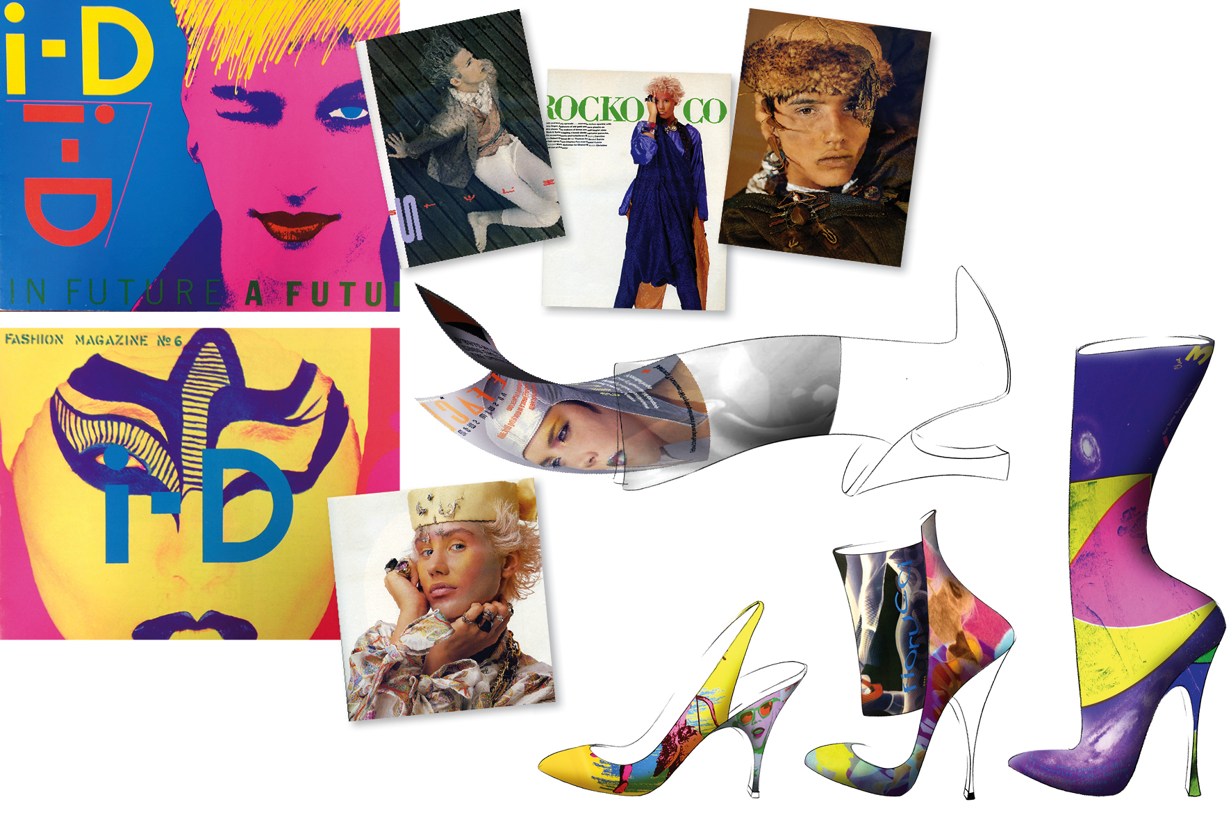 1980s Magazine Research & Development © i-D Magazine and The Face Archive