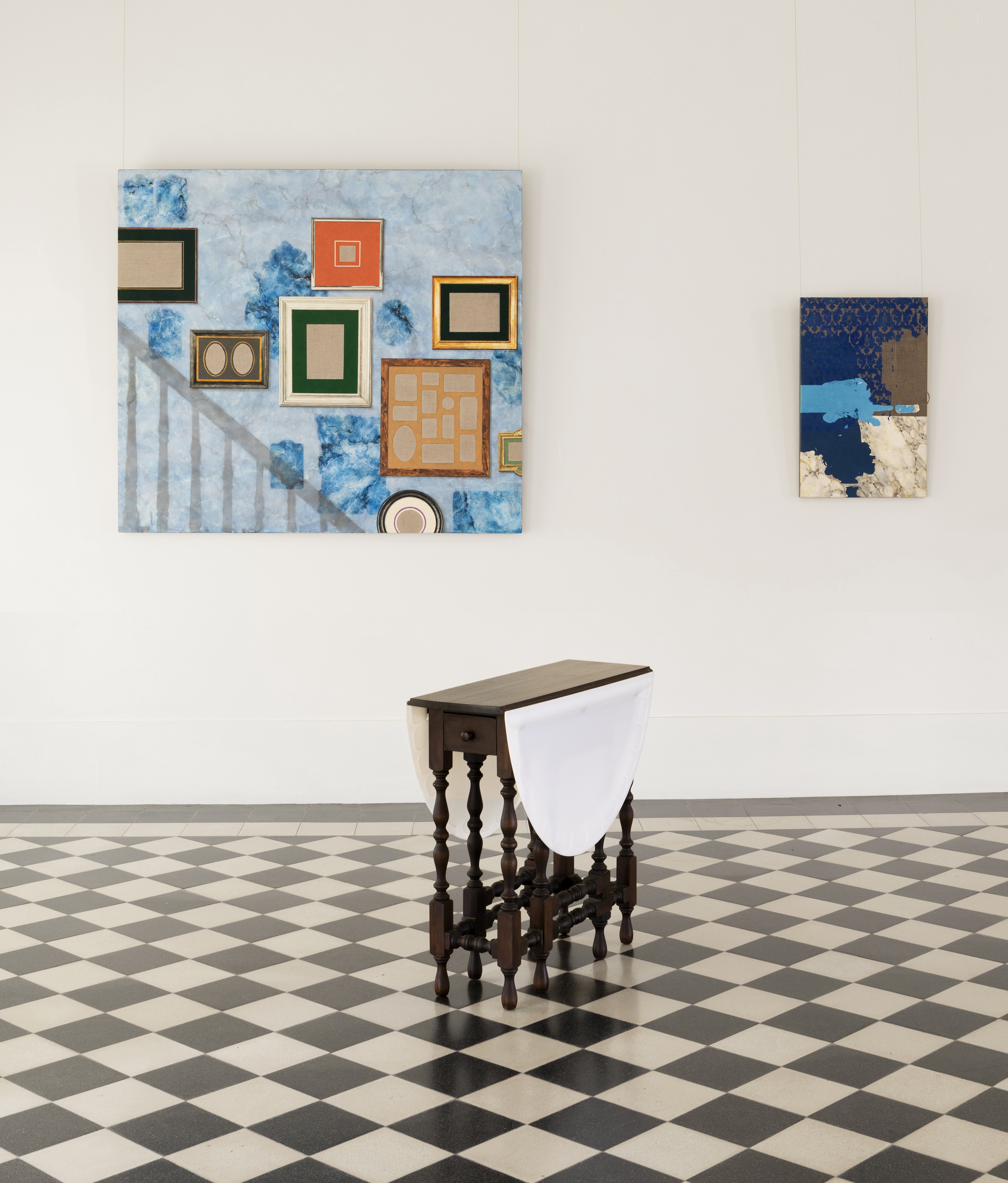 Descent, Sapphire, and Wounded Table at Homemaking, The Deering Estate, Miami, FL