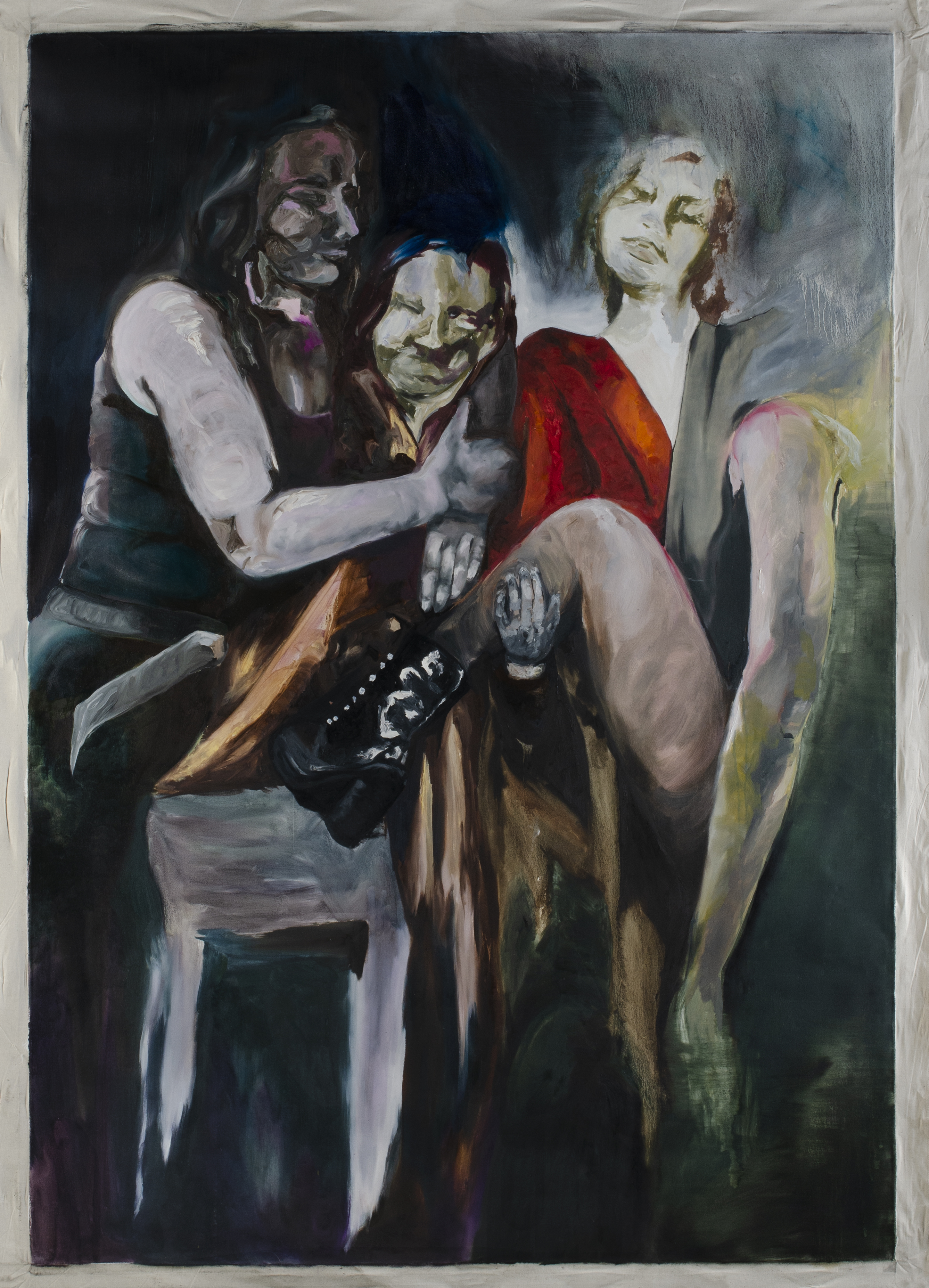 Untitled, Oil on canvas, 200 x 140 cm, 2019