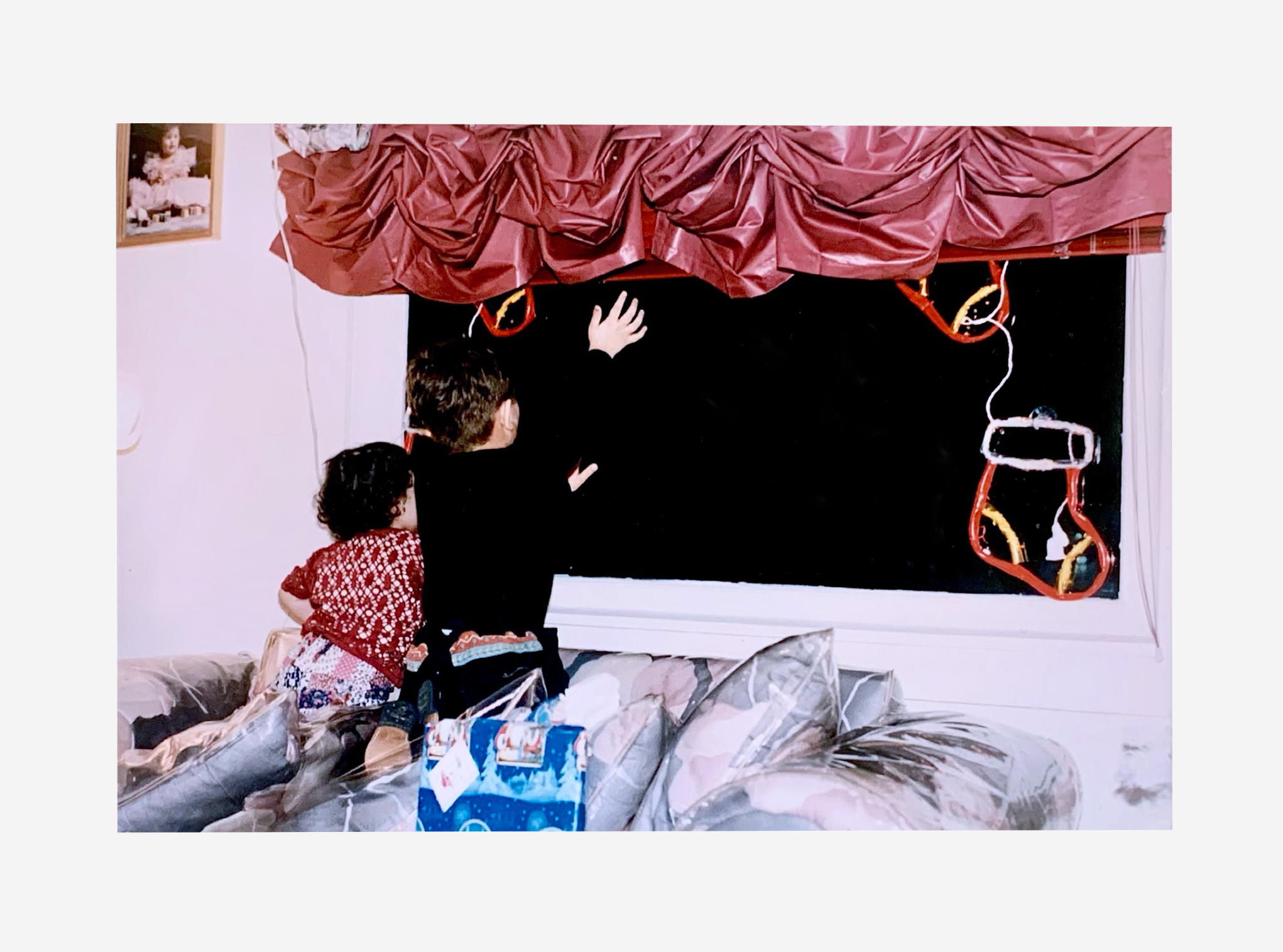 Looking forward, looking back, Archival photograph, 2023