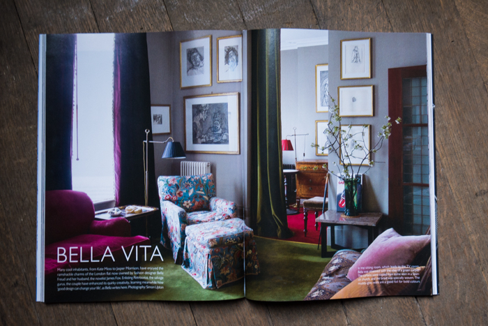 Styling Bella Freud Home for World of Interiors diddletron