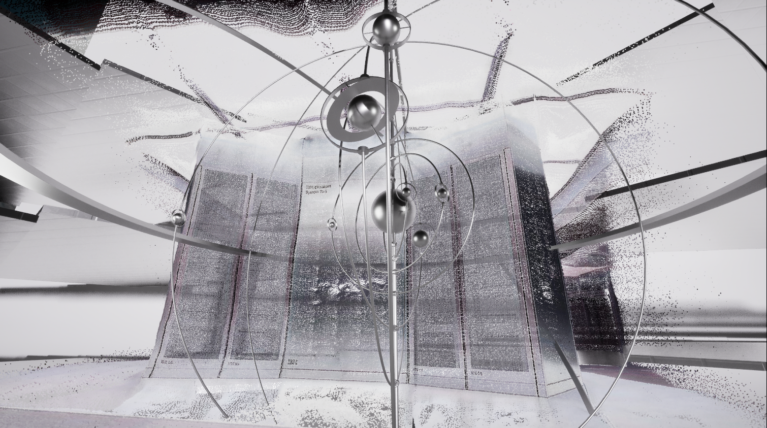 PointCloud as background